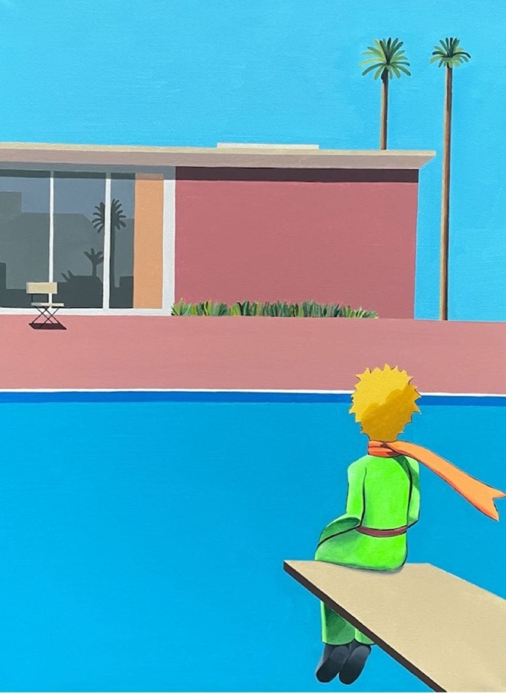 Sokar, Le Petit Prince revisite Hockney Sokar, Le Petit Prince revisite Hockney