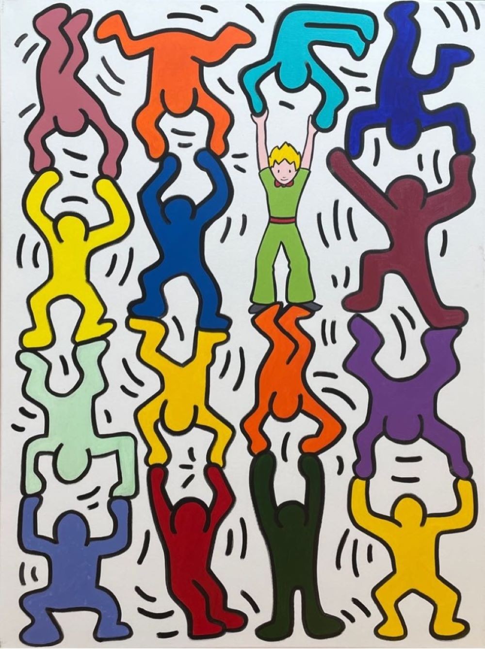 Sokar, Le Petit Prince revisite Keith Haring Sokar, Le Petit Prince revisite Keith Haring