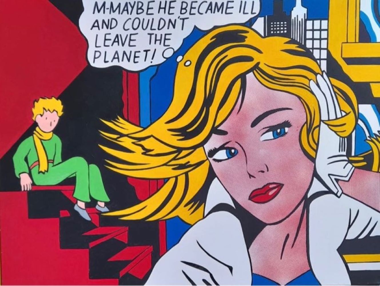 Sokar, Le Petit Prince revisite Lichtenstein Sokar, Le Petit Prince revisite Lichtenstein