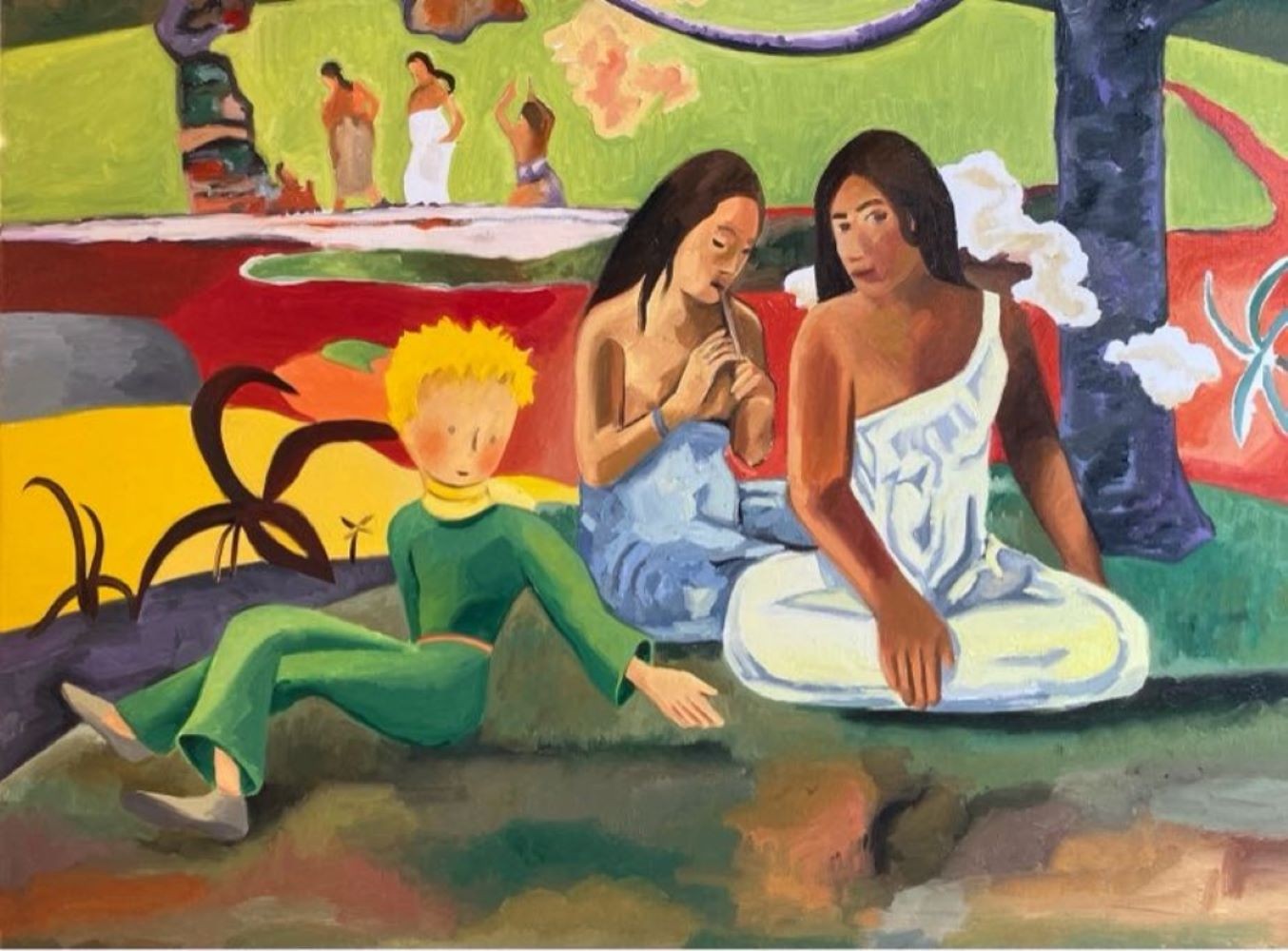Sokar, Le Petit Prince revisite Gauguin Sokar, Le Petit Prince revisite Gauguin