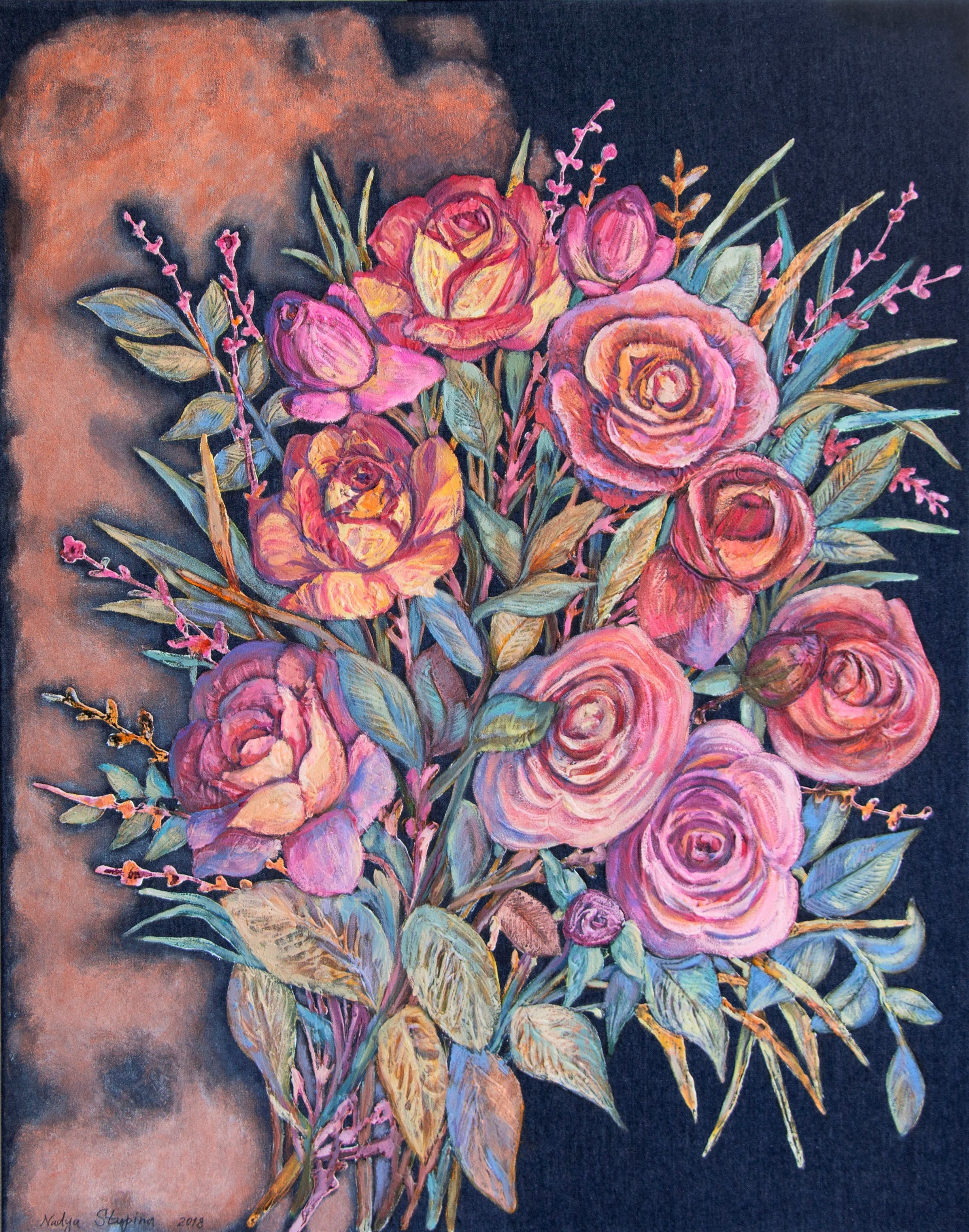 Nadezda Stupina, Deni series. Roses Nadezda Stupina, Deni series. Roses
