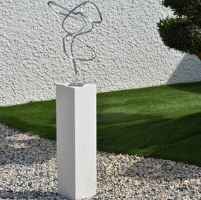 Sculpture, Serpentant inox, Yannick Bouillault