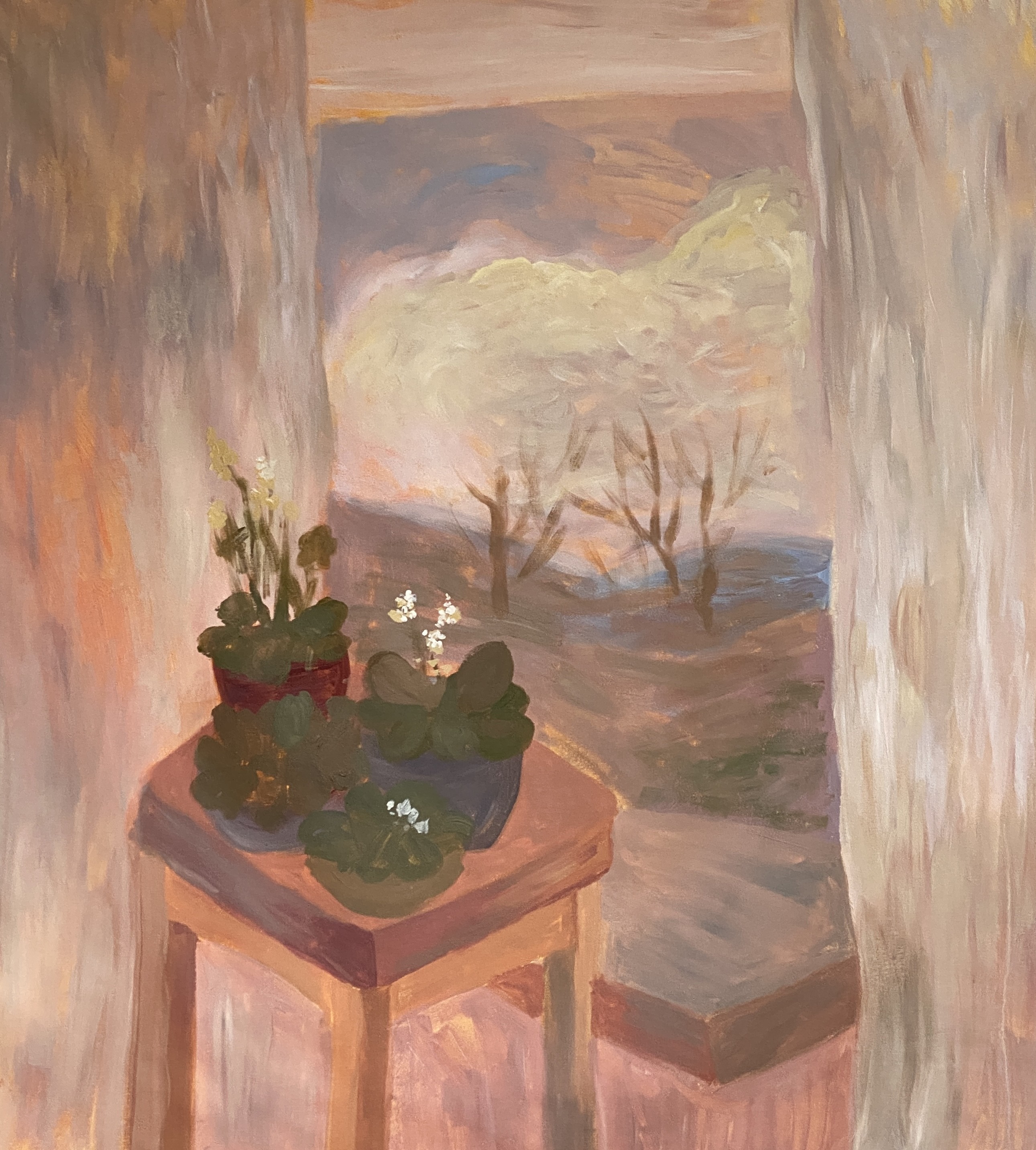 Dasha Pogodina, In memory of Winifred, Spring Window Dasha Pogodina, In memory of Winifred, Spring Window