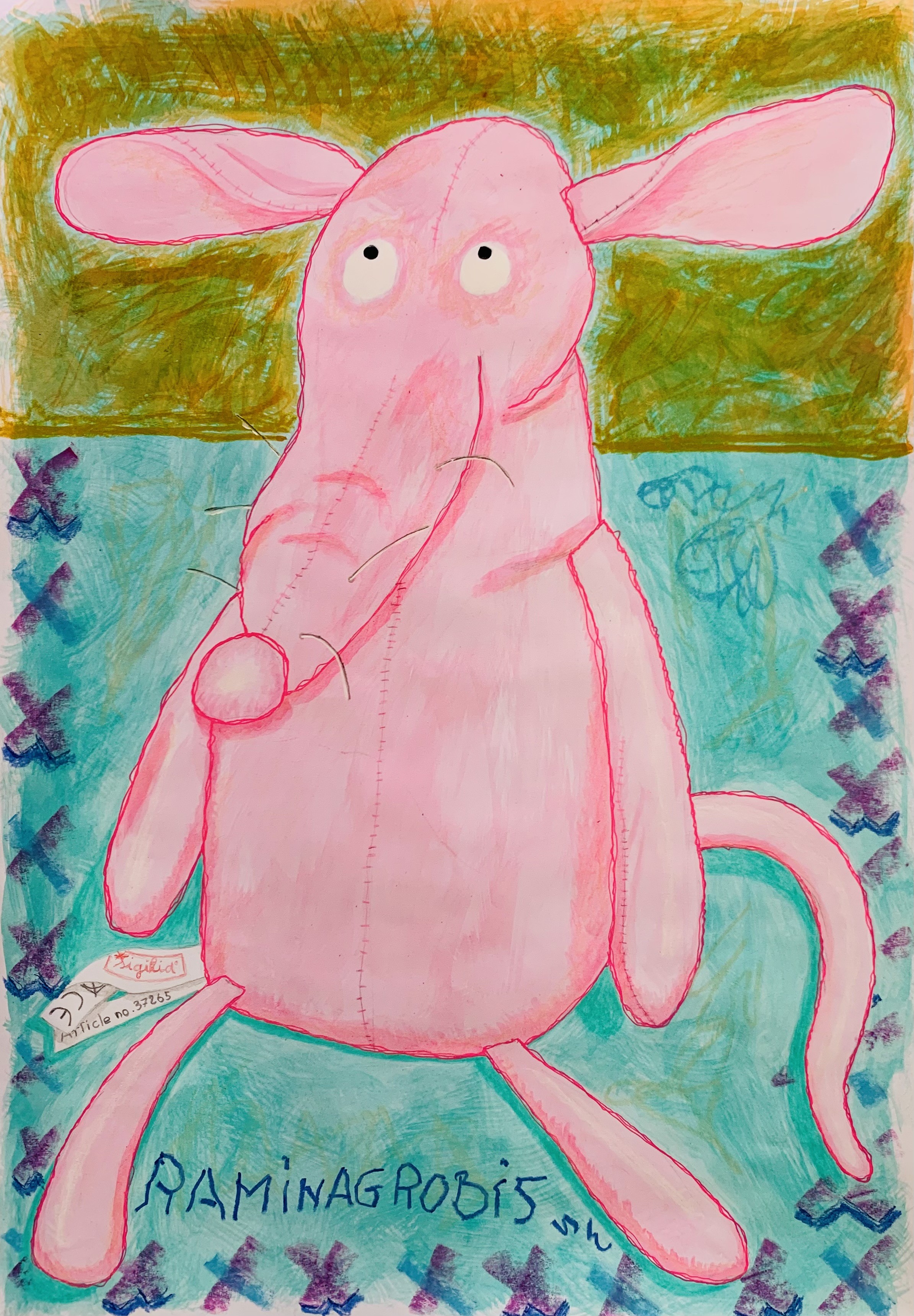 Monsieur Térez, Raminagrobis, portrait de Doudou Monsieur Térez, Raminagrobis, portrait de Doudou