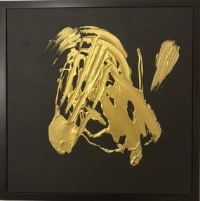 Gemälde, Collection Couleurs d'automne - "Golden Horses", Thomas Jeunet