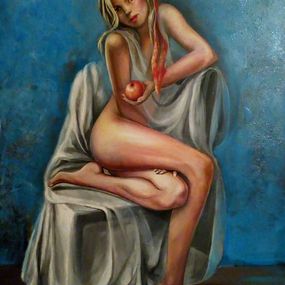 Peinture, Nicole and the Red Apple, Reneta Isin