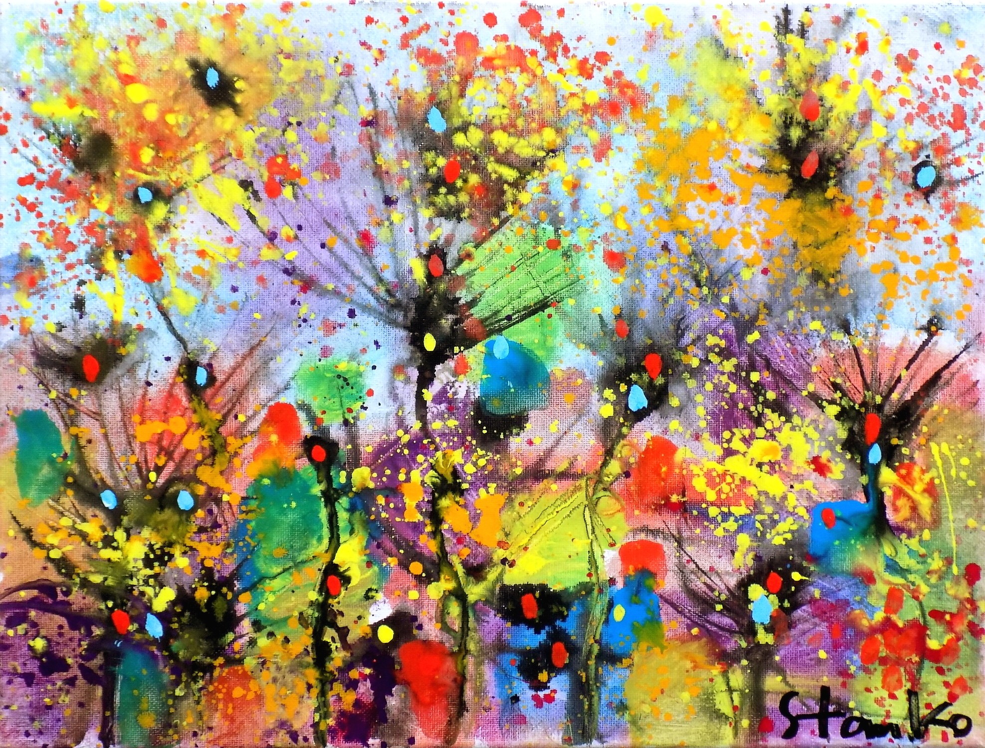 Stanislav Bojankov, Abstract landscape-XXXV Stanislav Bojankov, Abstract landscape-XXXV