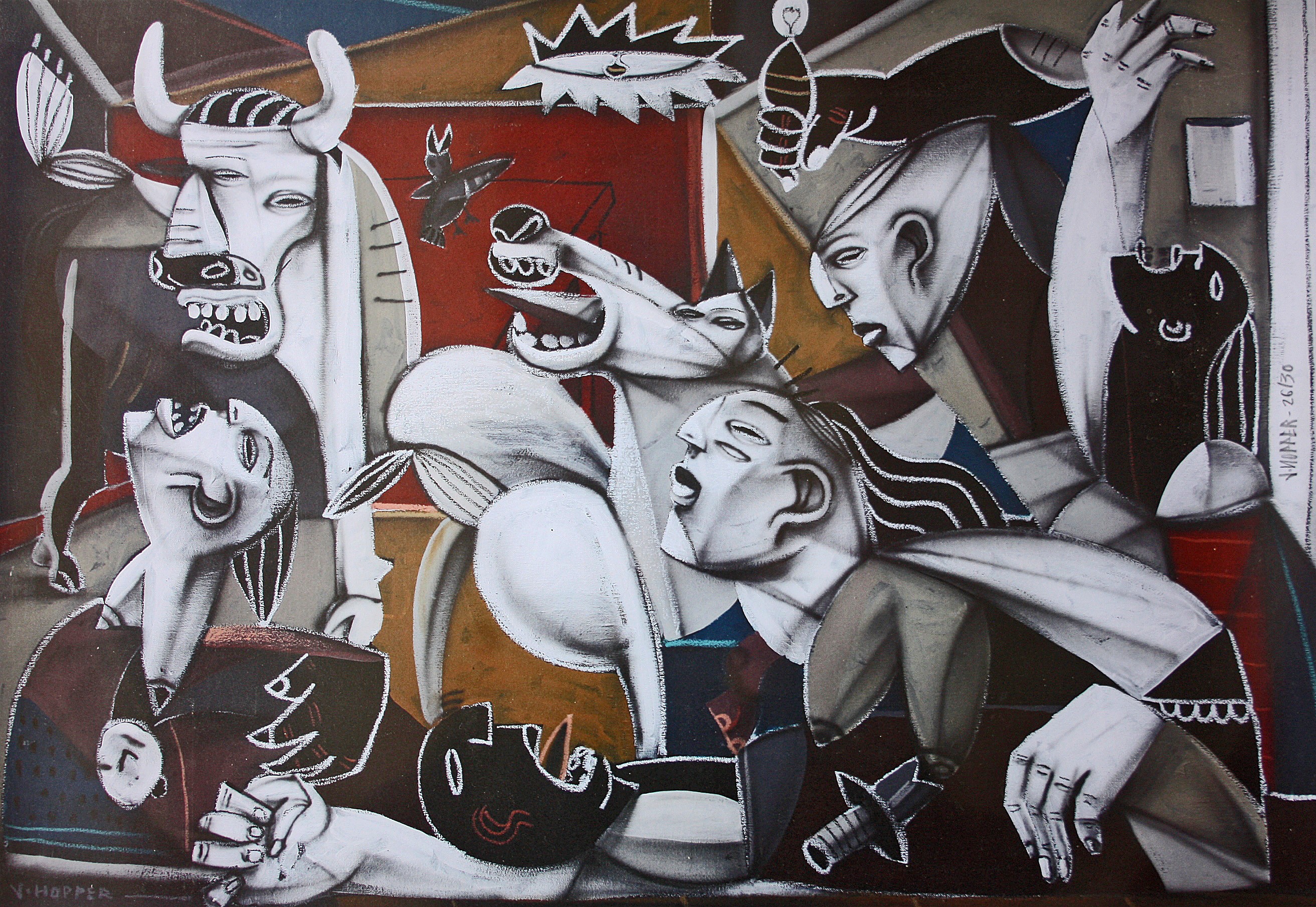 Jone Hooper, Guernica Jone Hooper, Guernica