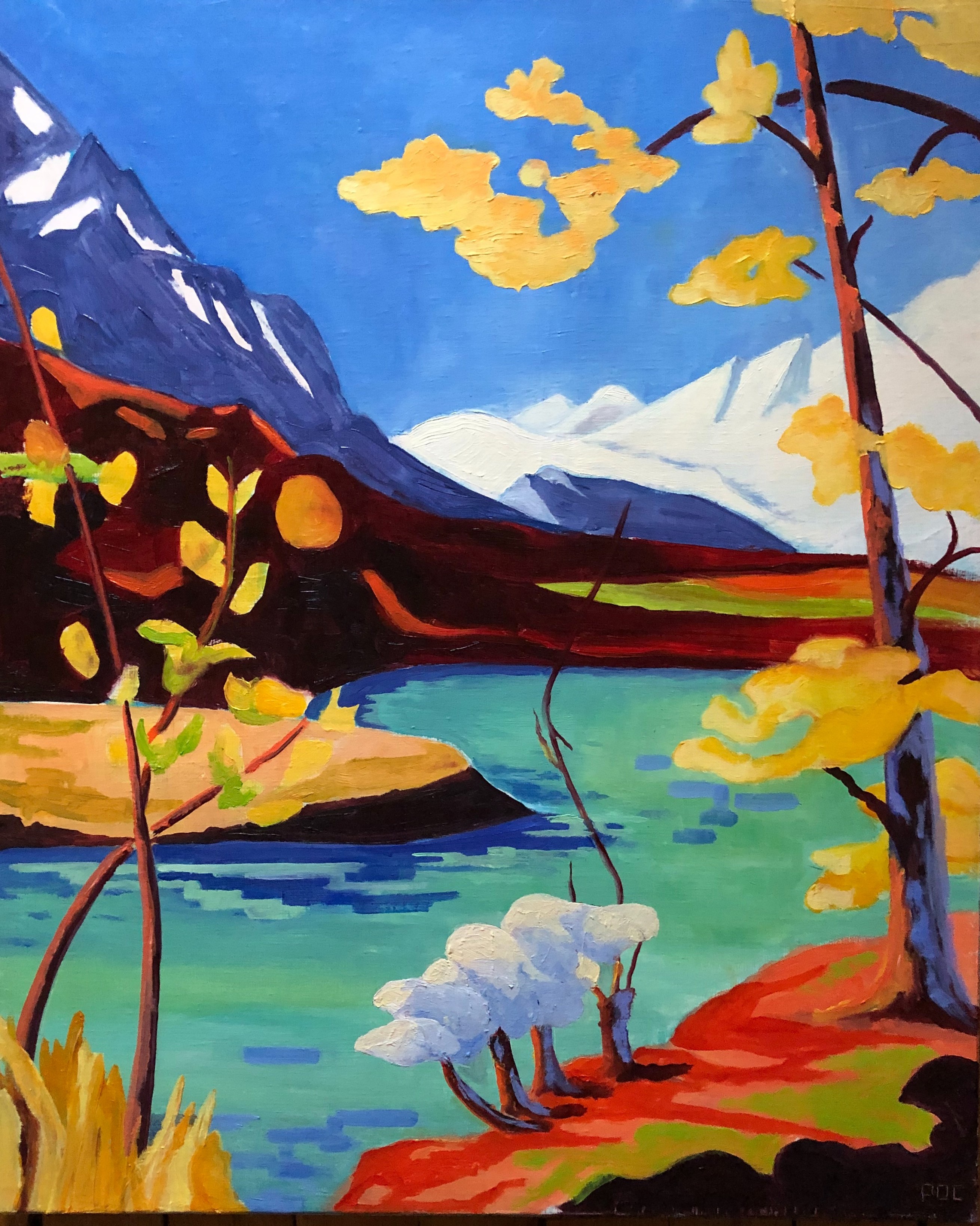 Odile Pinto-Corbin, Suisse : Neige d'Automne Odile Pinto-Corbin, Suisse : Neige d'Automne