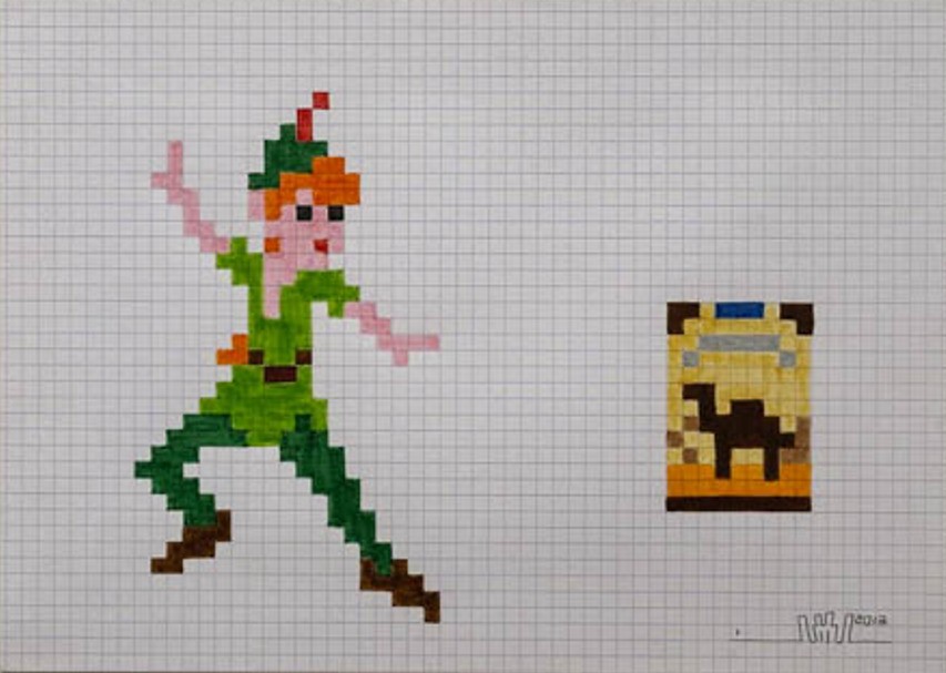 Invader, Peter Pan Camel Invader, Peter Pan Camel