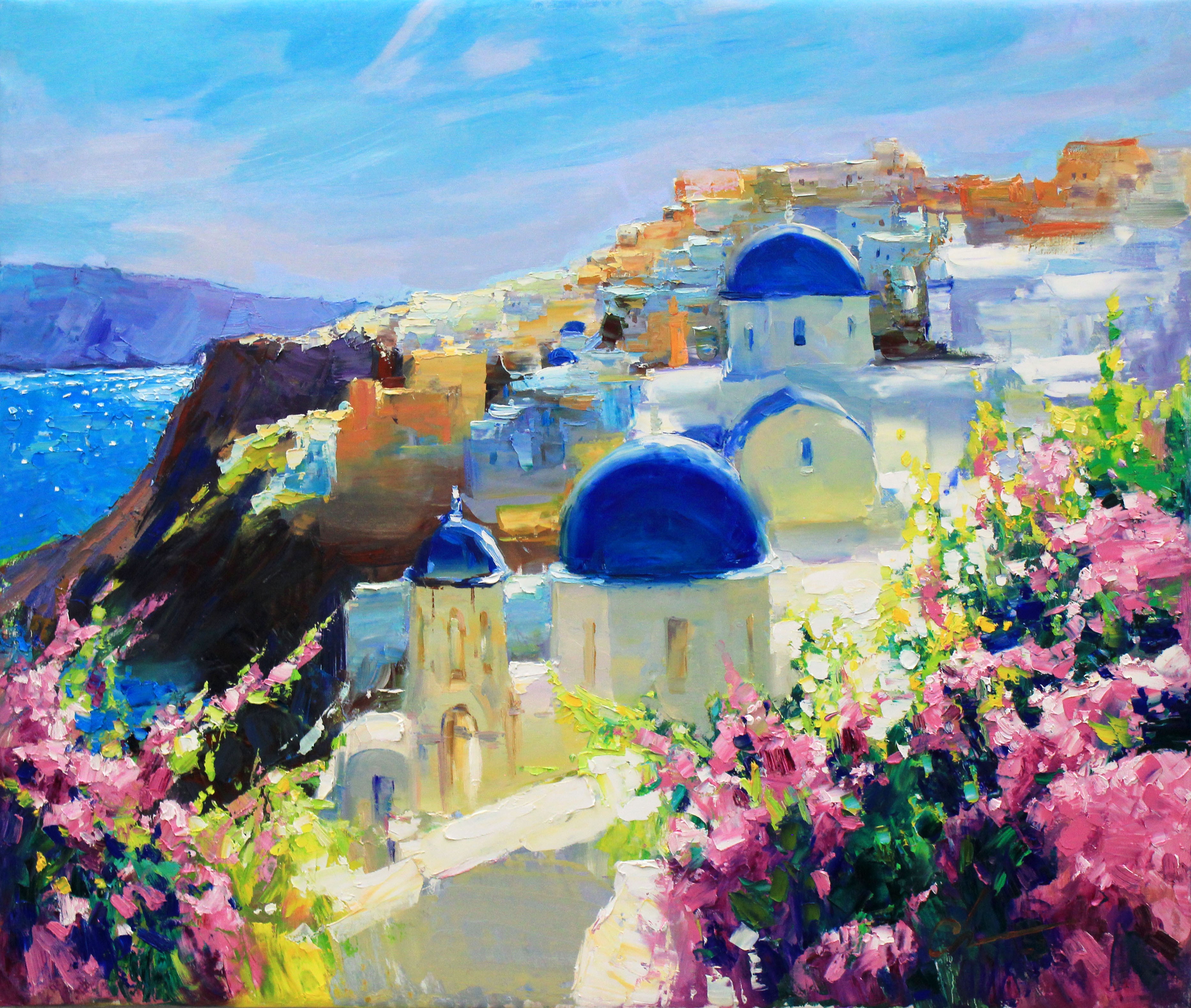 Serhii Cherniakovskyi, Santorini Serhii Cherniakovskyi, Santorini