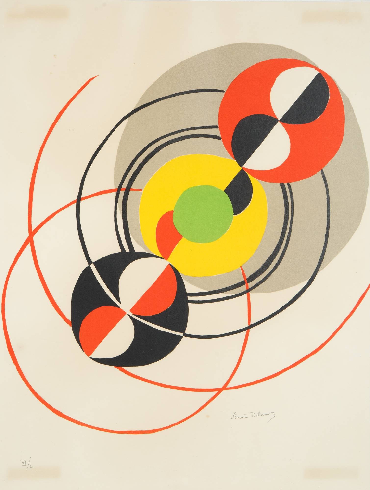 Sonia Delaunay, Untitled from Music Maestro Please Sonia Delaunay, Untitled from Music Maestro Please
