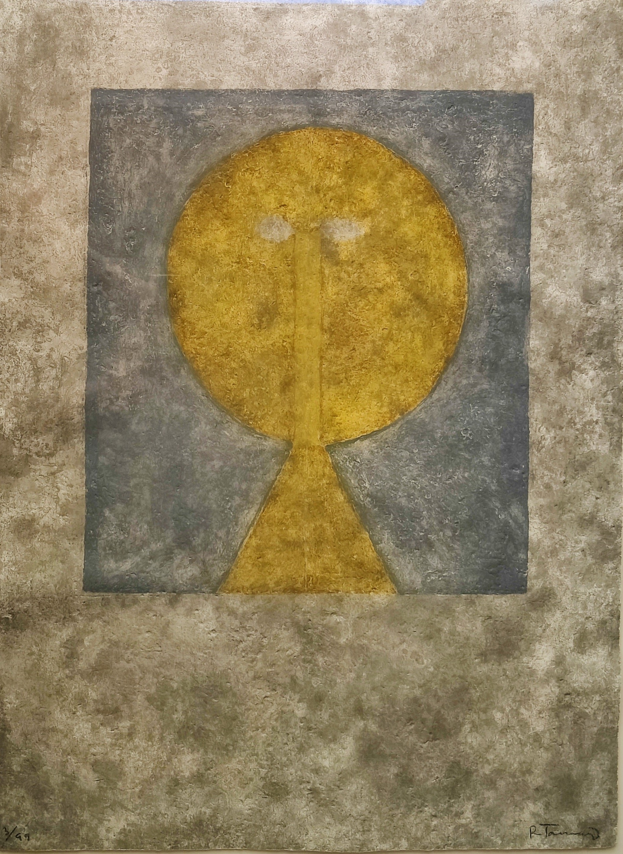 Rufino Tamayo, Cabeza en la Ventana ( Head at the Window ) Rufino Tamayo, Cabeza en la Ventana ( Head at the Window )
