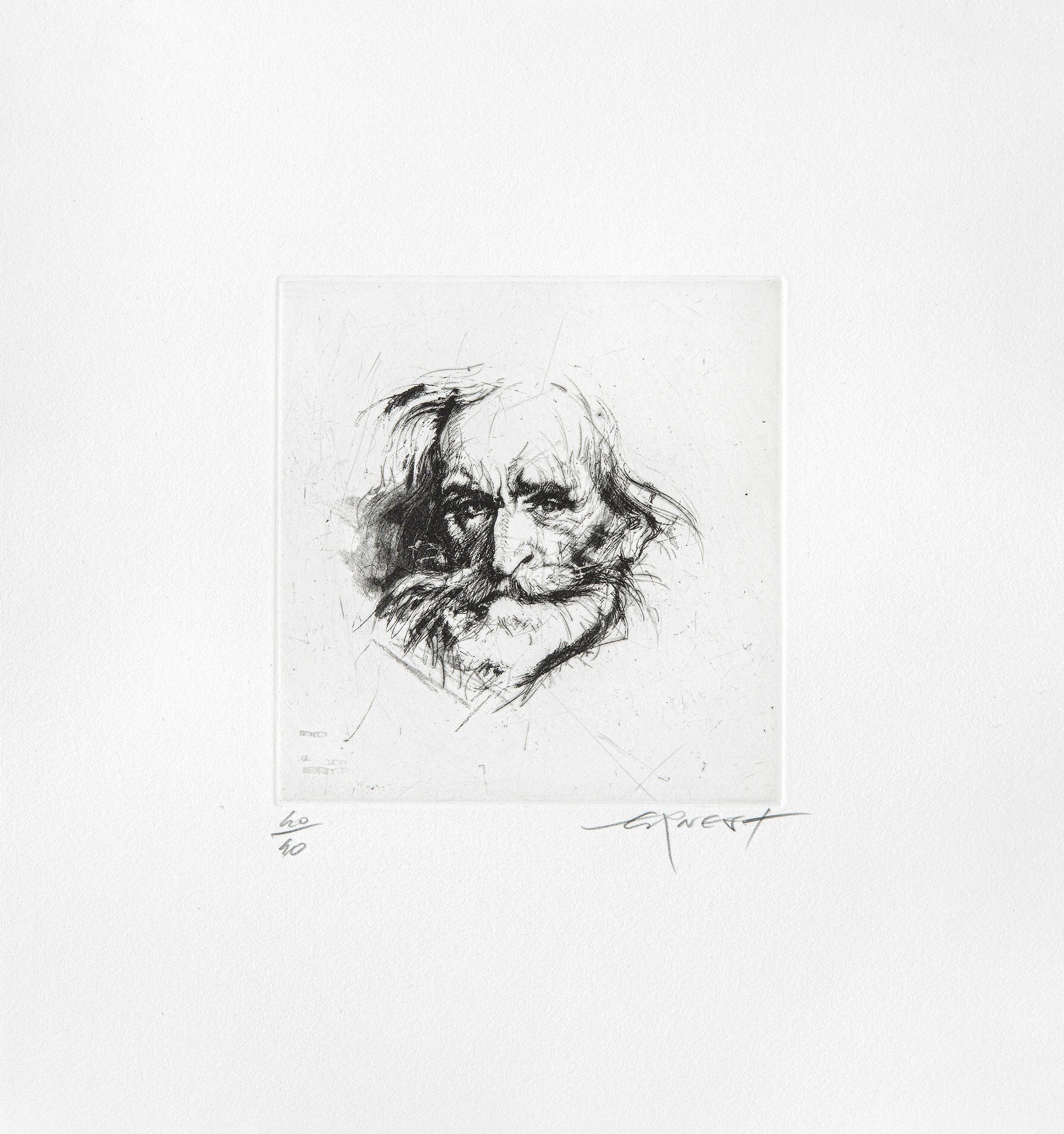 Ernest Pignon-Ernest, Giuseppe Verdi Ernest Pignon-Ernest, Giuseppe Verdi