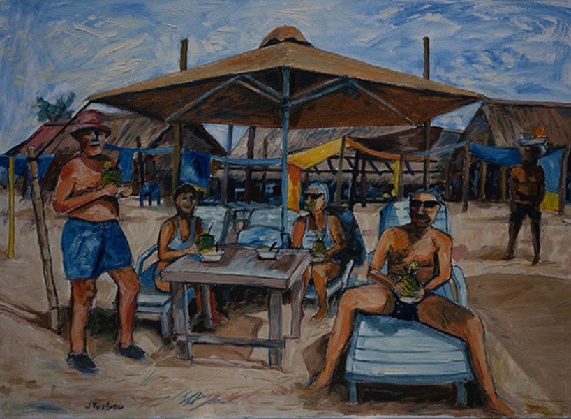 Jordi Turbau, Descansando en el Caribe Jordi Turbau, Descansando en el Caribe