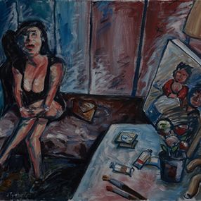 Peinture, La musa del pintor, Jordi Turbau