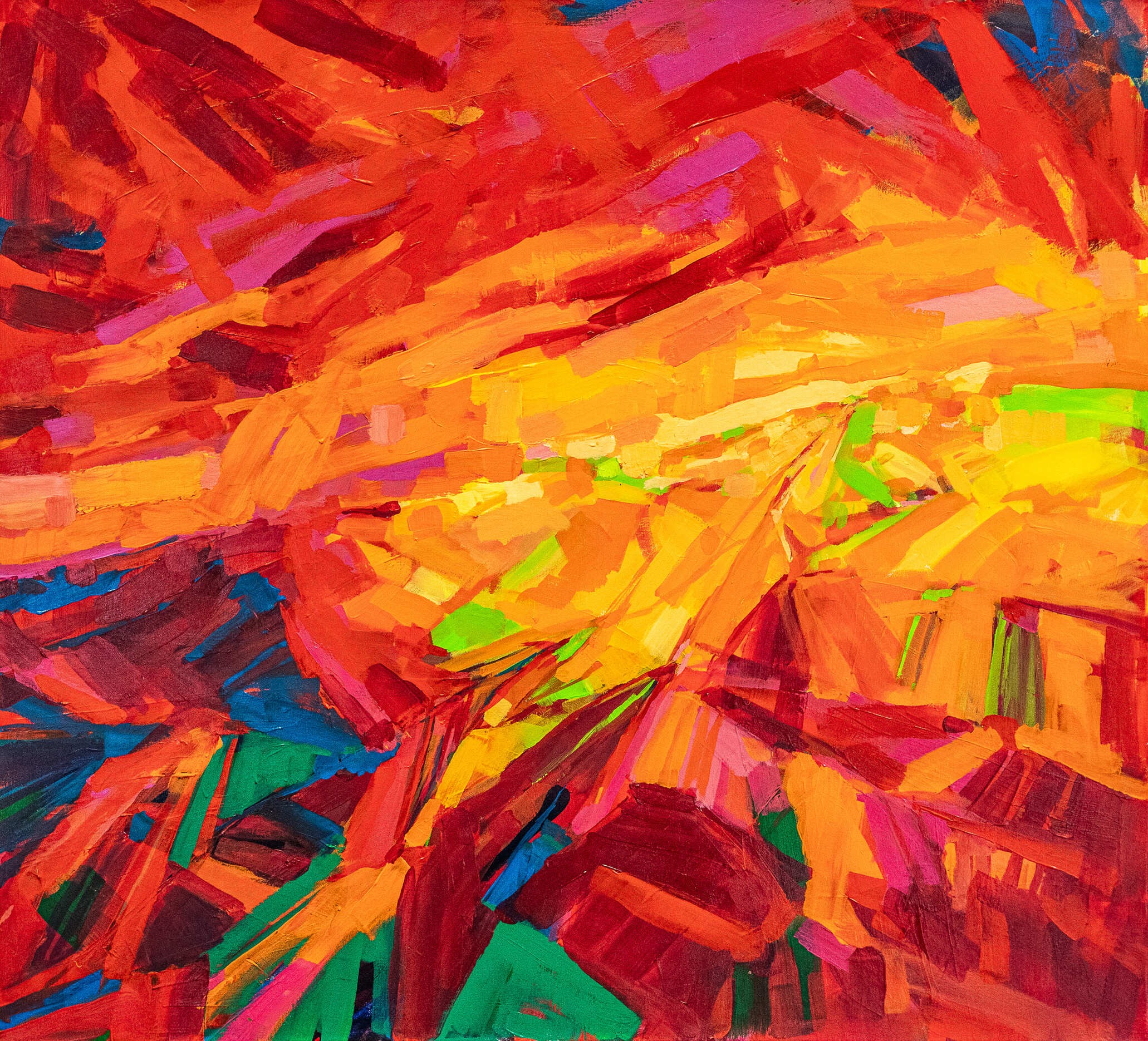 Liliana Samulak, Red Landscape Liliana Samulak, Red Landscape