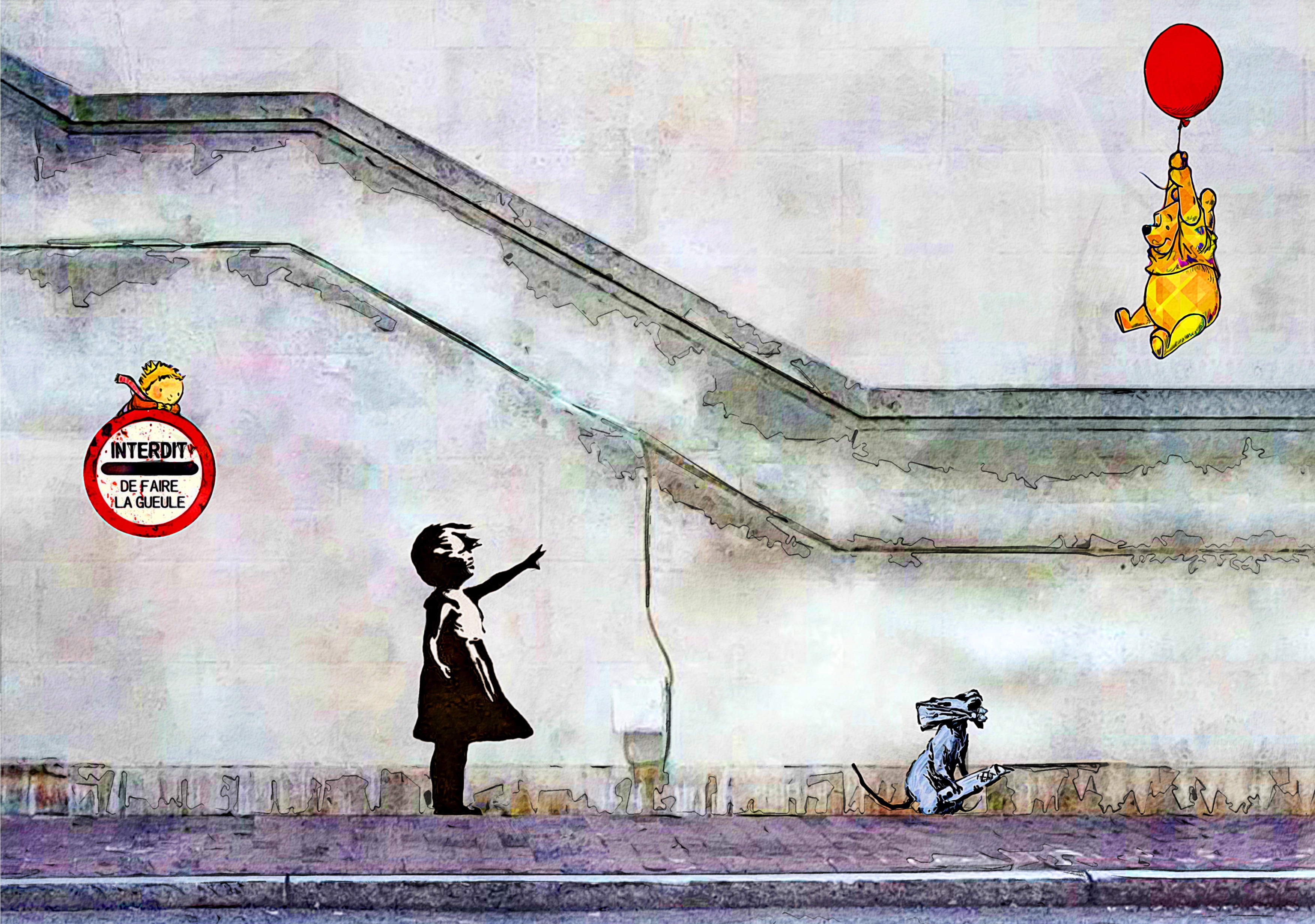 Benny Arte, Banksy.. Interdit de faire la Gueule Benny Arte, Banksy.. Interdit de faire la Gueule