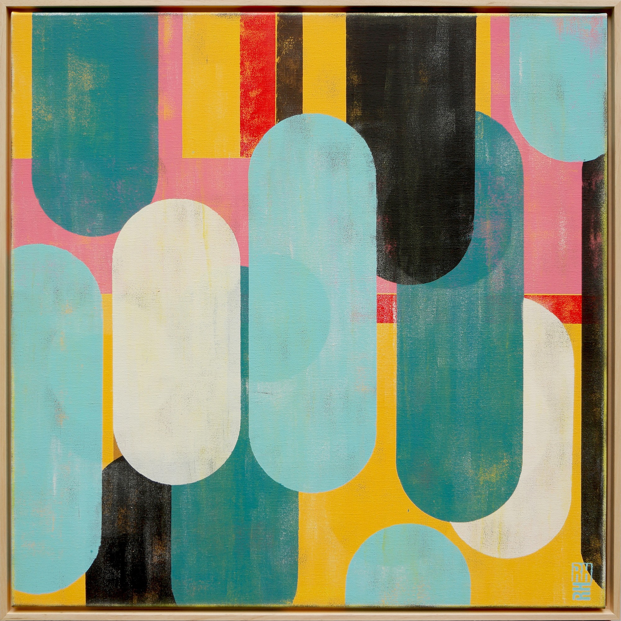 Ronald Hunter, Traffic Pink Square Ronald Hunter, Traffic Pink Square