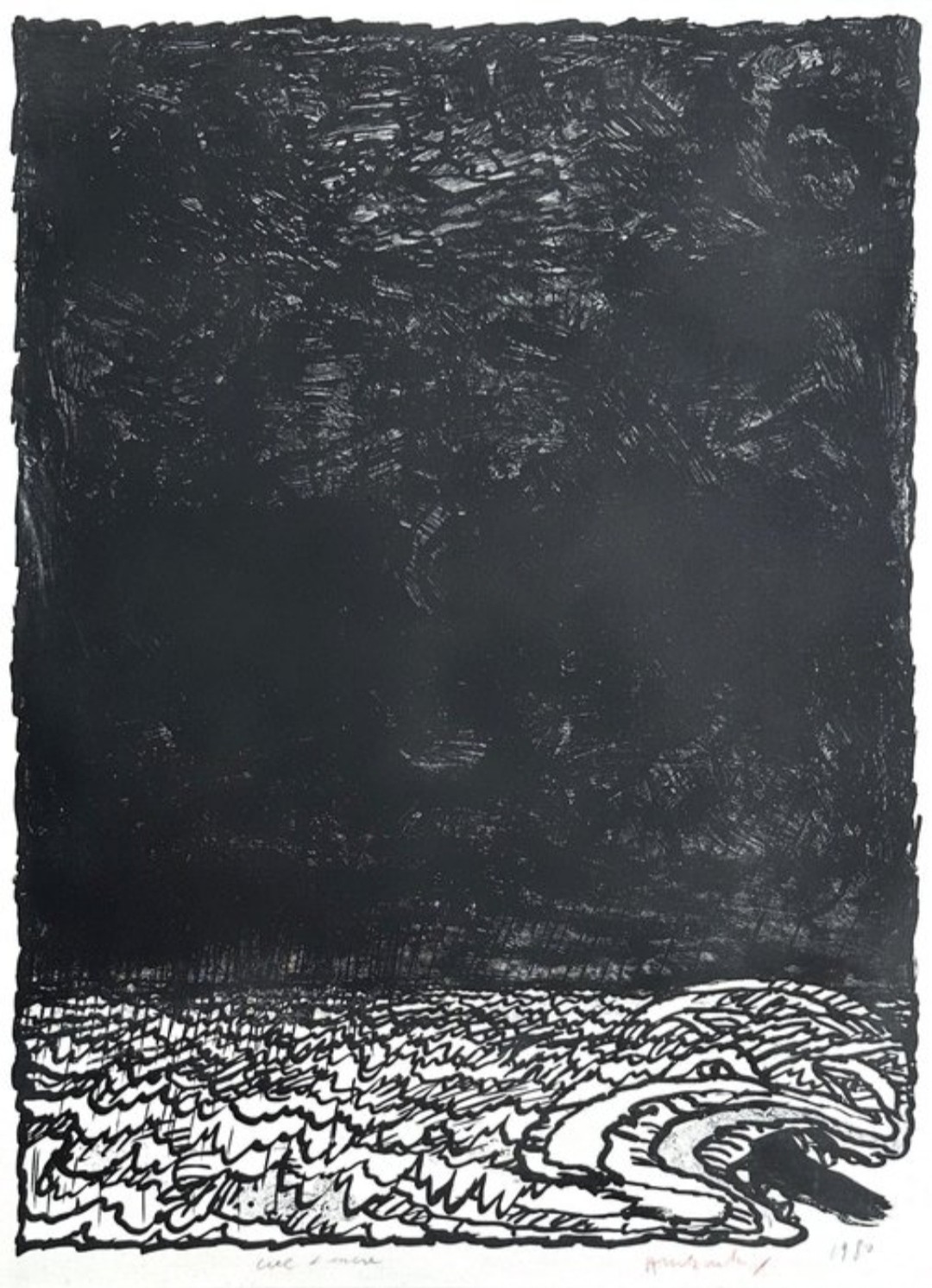 Pierre Alechinsky, Ciel d'encre Pierre Alechinsky, Ciel d'encre