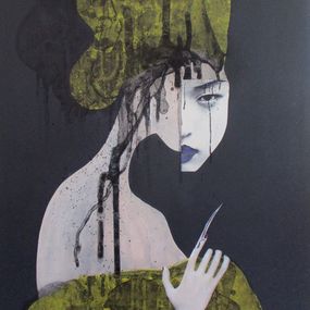 Gemälde, Yellow Geisha, Marian Williams