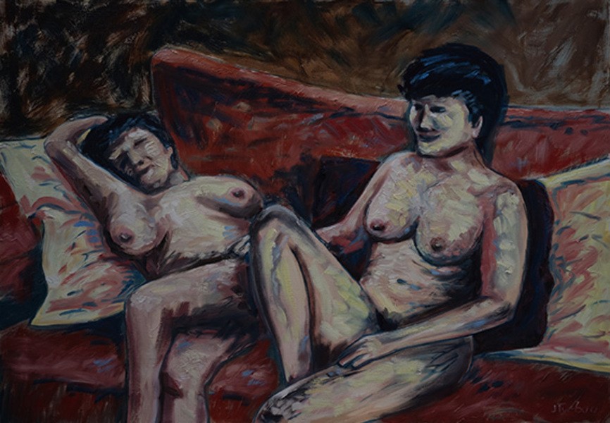 Jordi Turbau, Desnudas en el sofá Jordi Turbau, Desnudas en el sofá