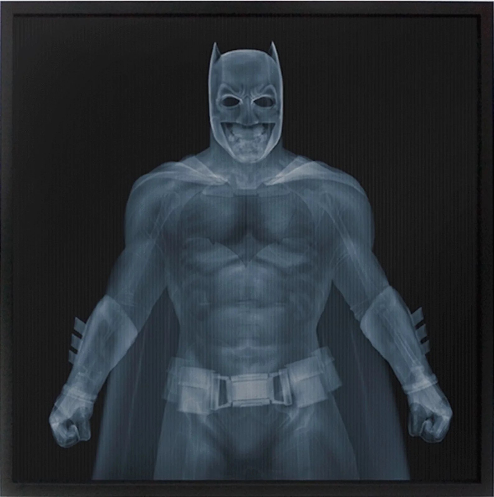 Nick Veasey, Batman V superman, Lenticular Nick Veasey, Batman V superman, Lenticular