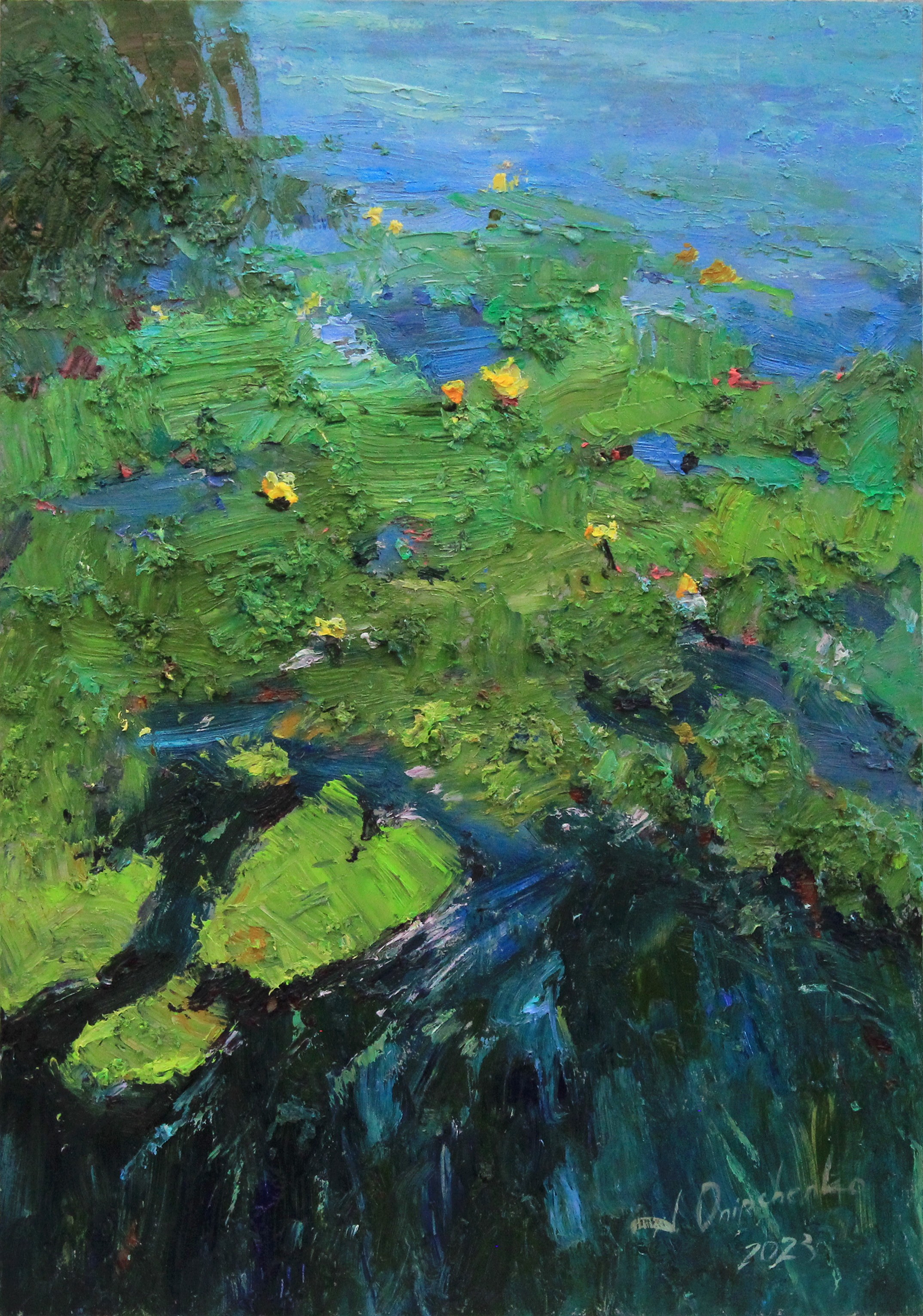 Alisa Onipchenko-Cherniakovska, Water lilies Alisa Onipchenko-Cherniakovska, Water lilies