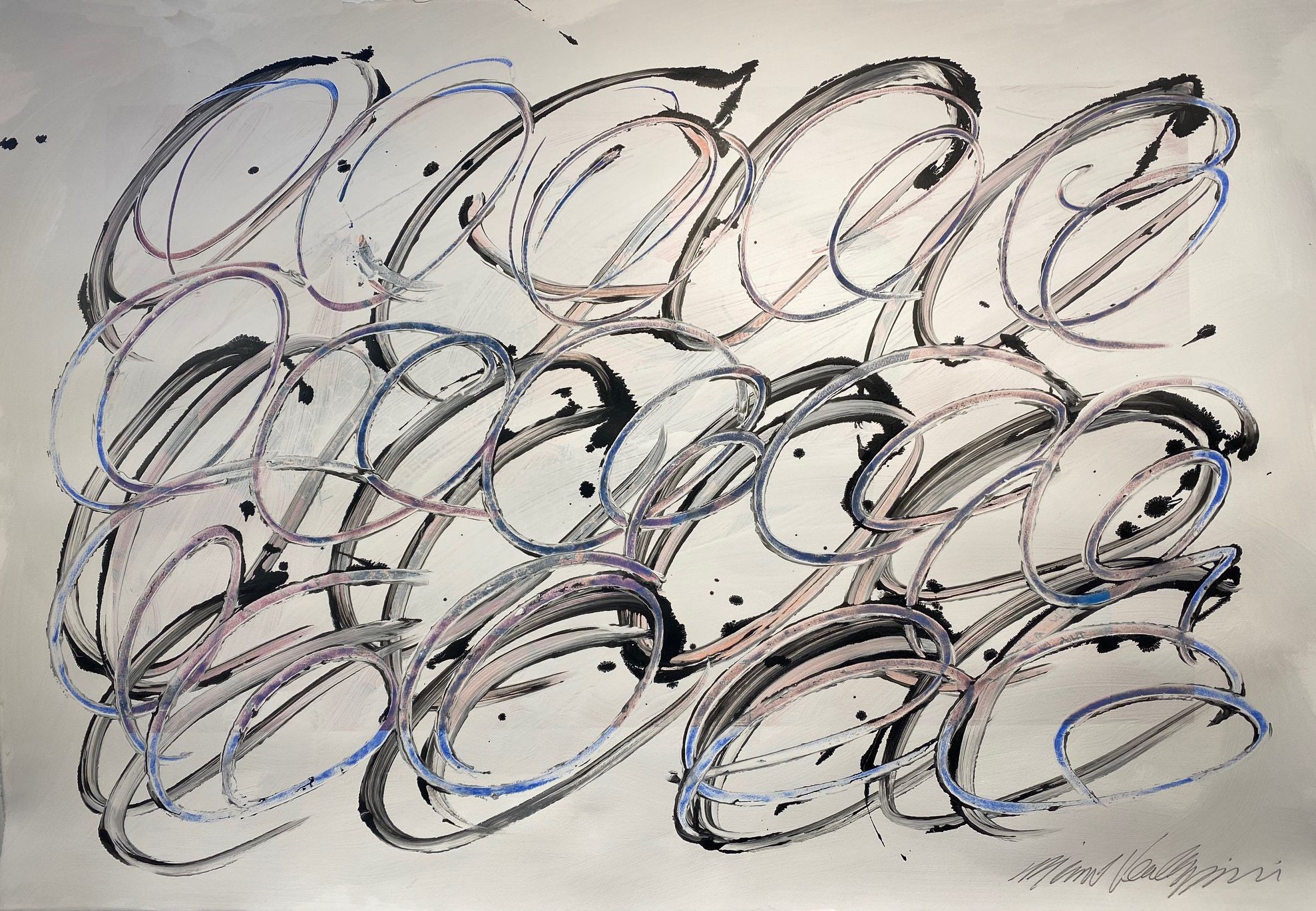 Michael Verlangieri, Abstract Wall Art/Painting #06062023, Michael Verlangieri, Abstract Wall Art/Painting #06062023,