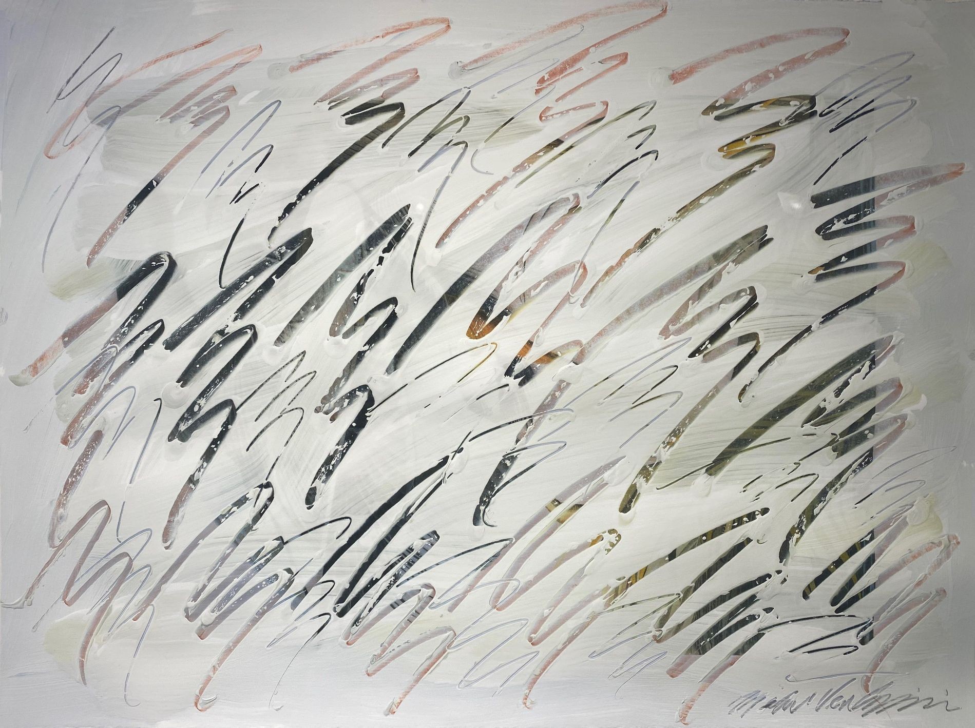 Michael Verlangieri, Abstract Wall Art Drawing/Painting #04222023 Michael Verlangieri, Abstract Wall Art Drawing/Painting #04222023