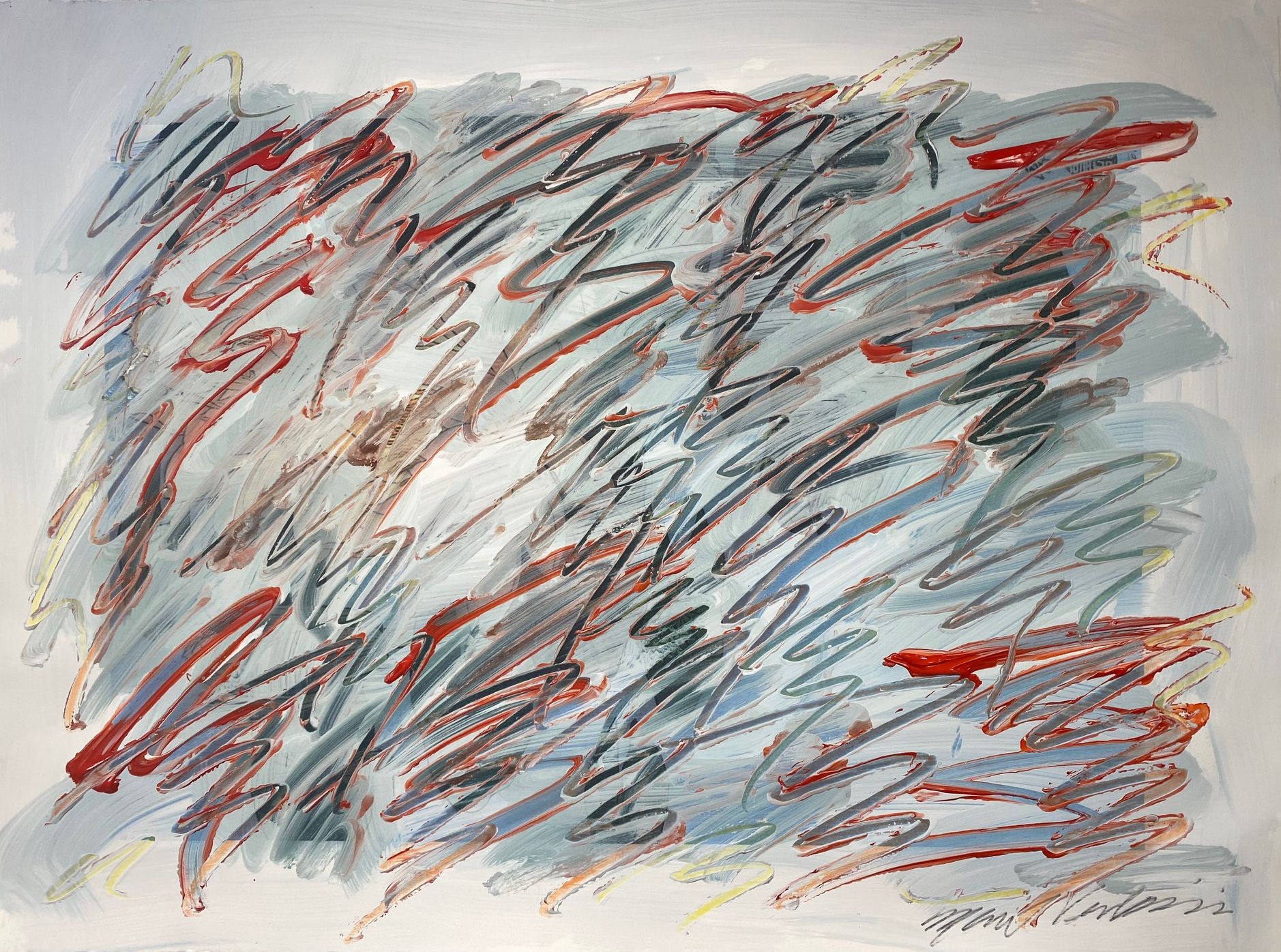 Michael Verlangieri, Abstract Wall Art Drawing/Painting #04192023 Michael Verlangieri, Abstract Wall Art Drawing/Painting #04192023