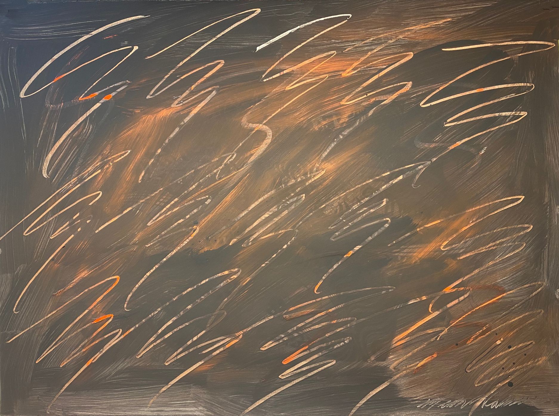 Michael Verlangieri, Abstract Wall Art Drawing/Painting #01232023 Michael Verlangieri, Abstract Wall Art Drawing/Painting #01232023
