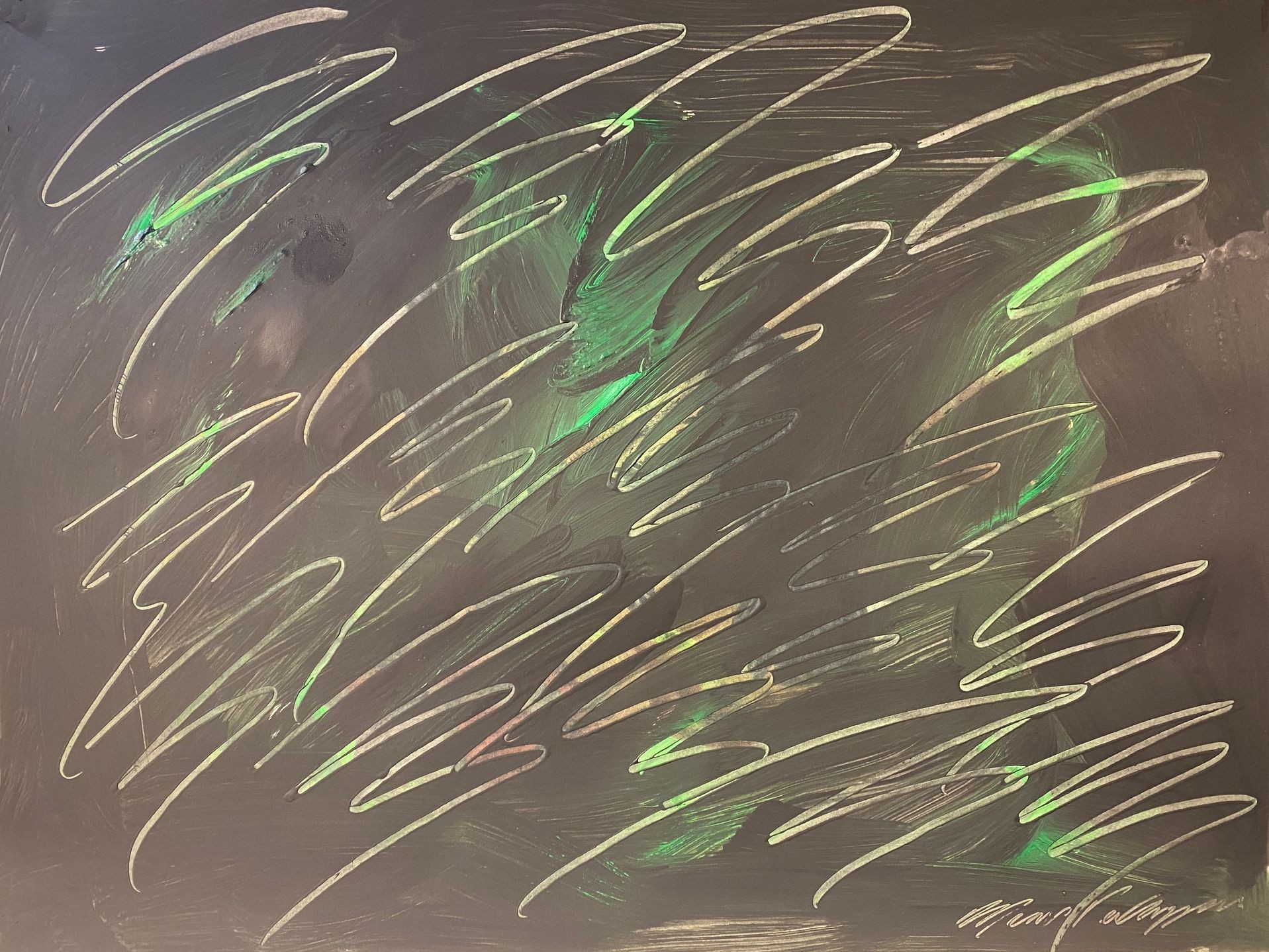 Michael Verlangieri, Abstract Wall Art Drawing/Painting #01192023 Michael Verlangieri, Abstract Wall Art Drawing/Painting #01192023