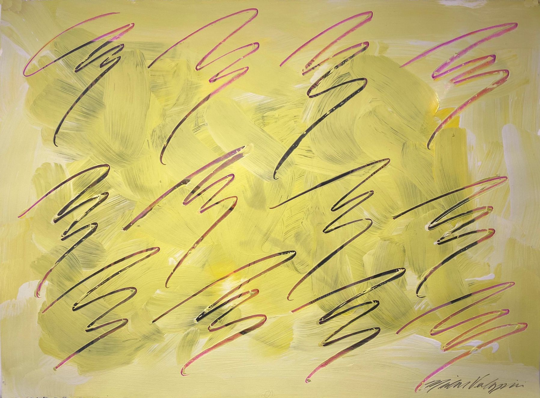 Michael Verlangieri, Abstract Wall Art Drawing/Painting #01142023 Michael Verlangieri, Abstract Wall Art Drawing/Painting #01142023