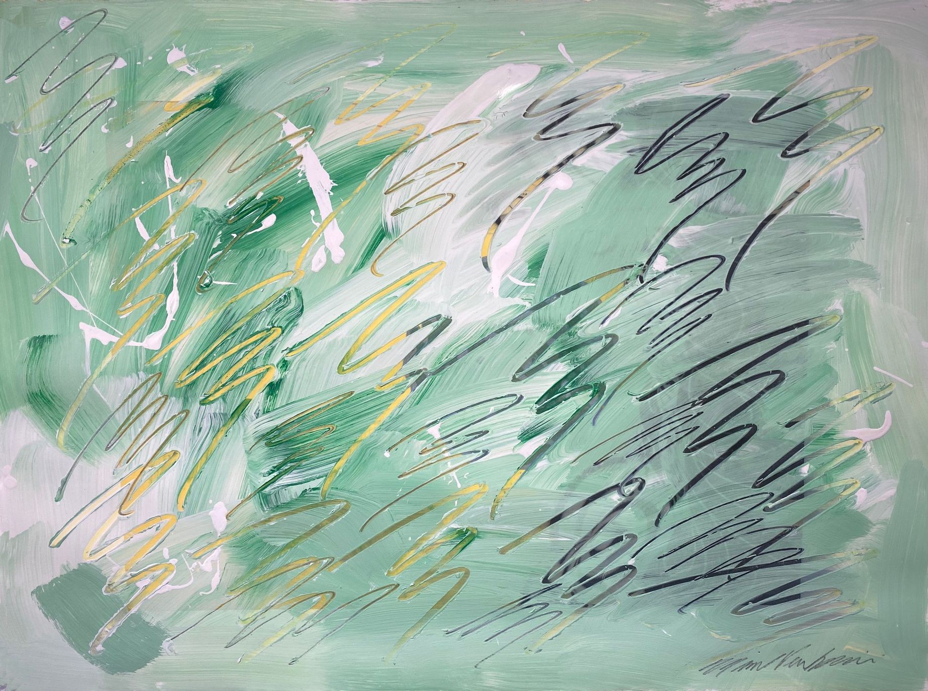 Michael Verlangieri, Abstract Wall Art Drawing/Painting #01132023 Michael Verlangieri, Abstract Wall Art Drawing/Painting #01132023
