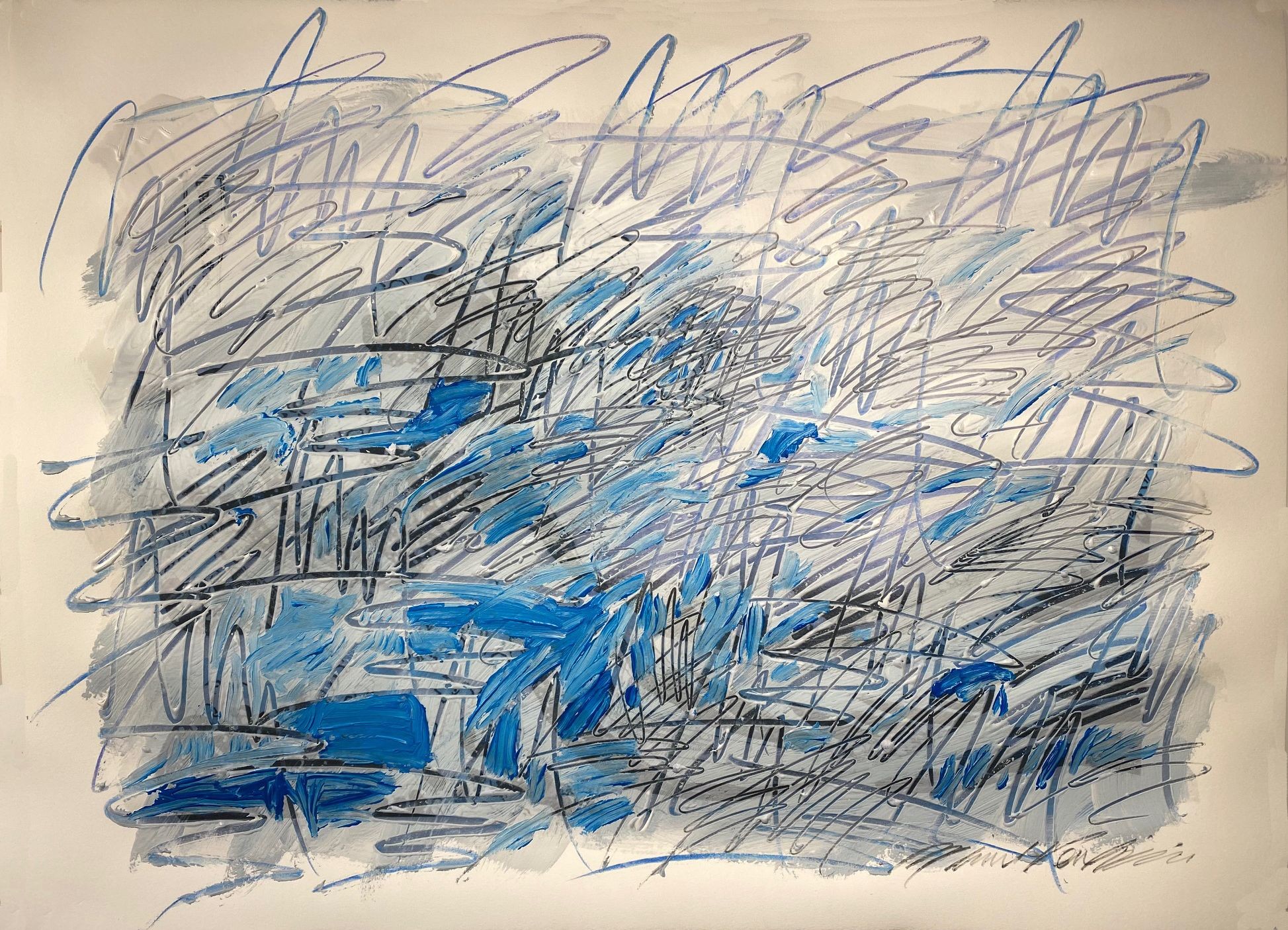 Michael Verlangieri, Abstract Wall Art Drawing/Painting #01122023 Michael Verlangieri, Abstract Wall Art Drawing/Painting #01122023