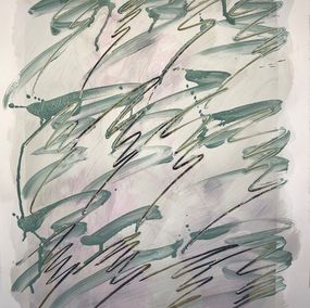Peinture, Abstract Wall Art Drawing/Painting #01022023, Michael Verlangieri
