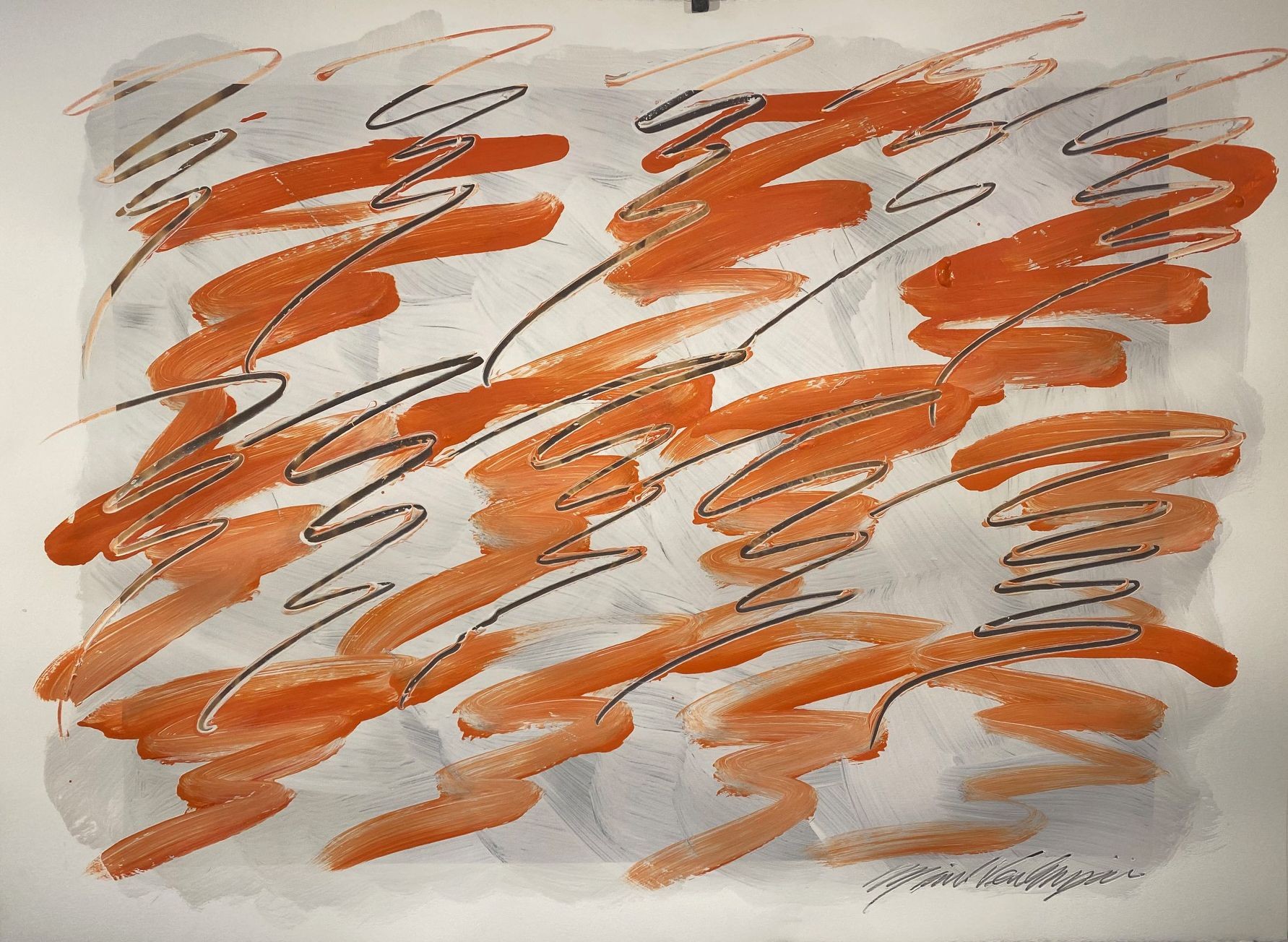 Michael Verlangieri, Abstract Wall Art Drawing/Painting #01012023 Michael Verlangieri, Abstract Wall Art Drawing/Painting #01012023