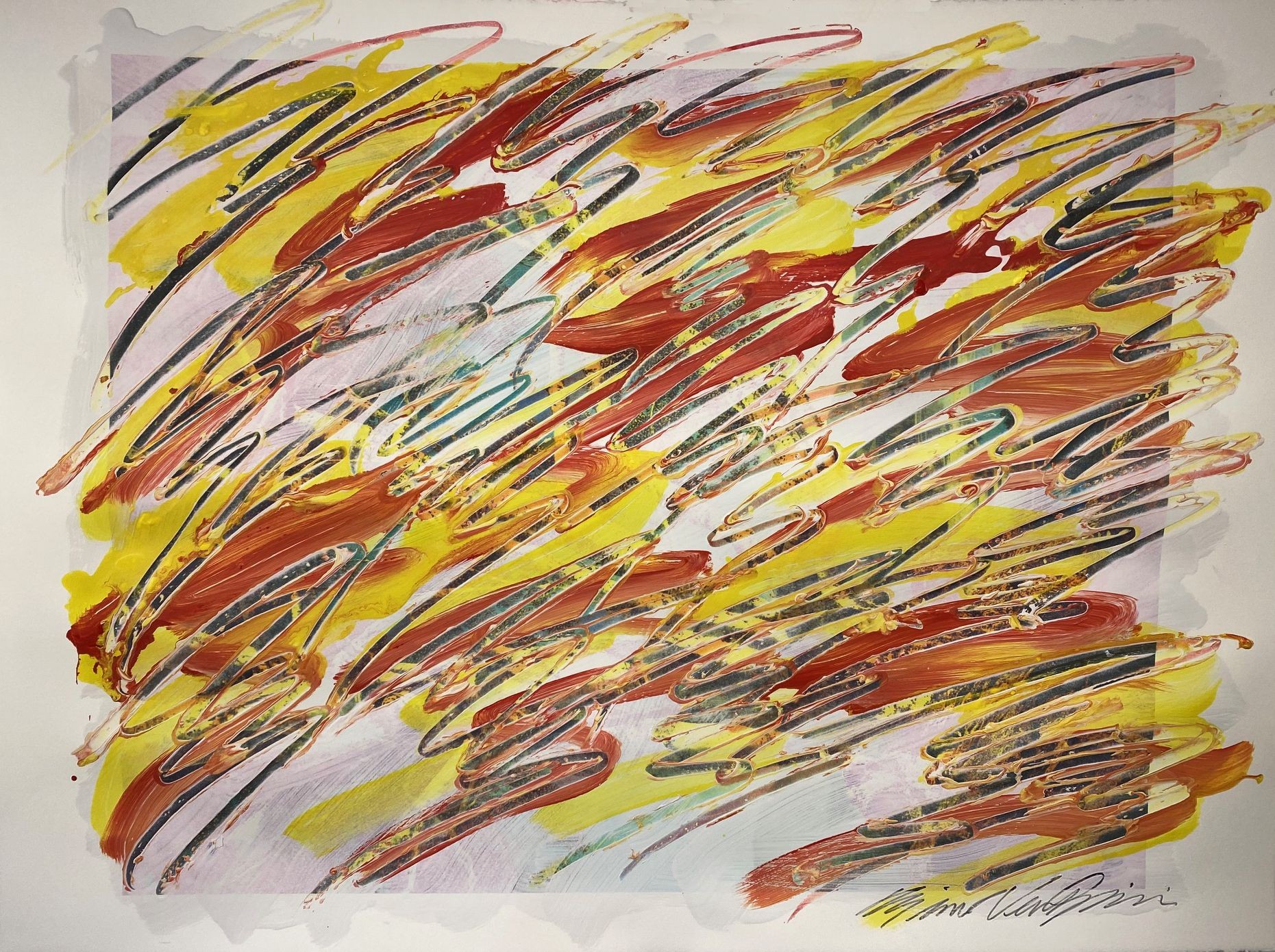 Michael Verlangieri, Abstract Wall Art Drawing/Painting #12302022 Michael Verlangieri, Abstract Wall Art Drawing/Painting #12302022