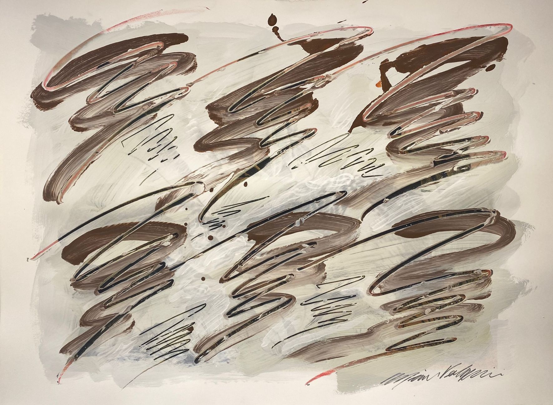 Michael Verlangieri, Abstract Wall Art Drawing/Painting #12262022 Michael Verlangieri, Abstract Wall Art Drawing/Painting #12262022