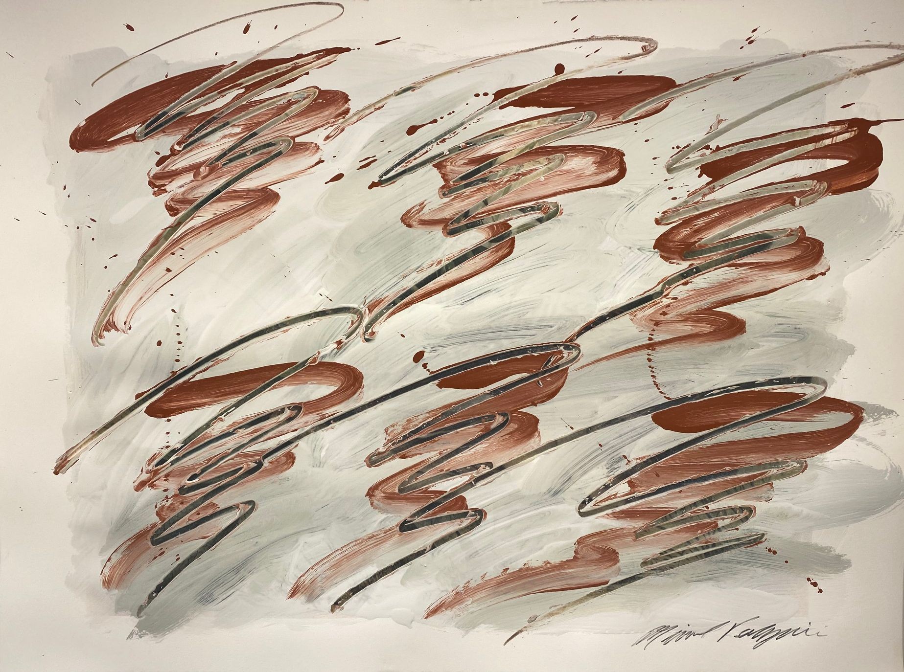 Michael Verlangieri, Abstract Wall Art Drawing/Painting #12202022 Michael Verlangieri, Abstract Wall Art Drawing/Painting #12202022
