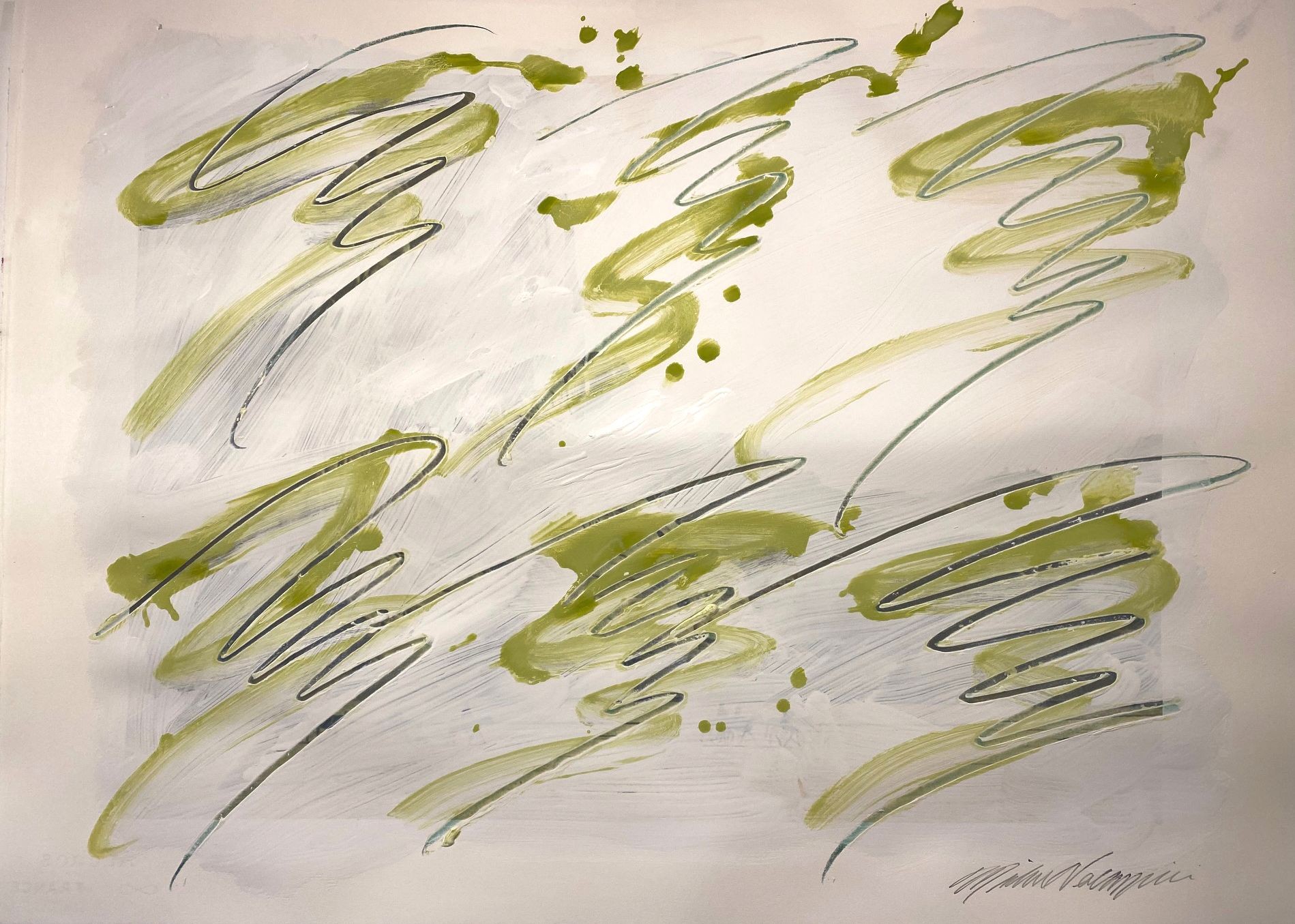 Michael Verlangieri, Abstract Wall Art Drawing/Painting #12162022, Michael Verlangieri, Abstract Wall Art Drawing/Painting #12162022,