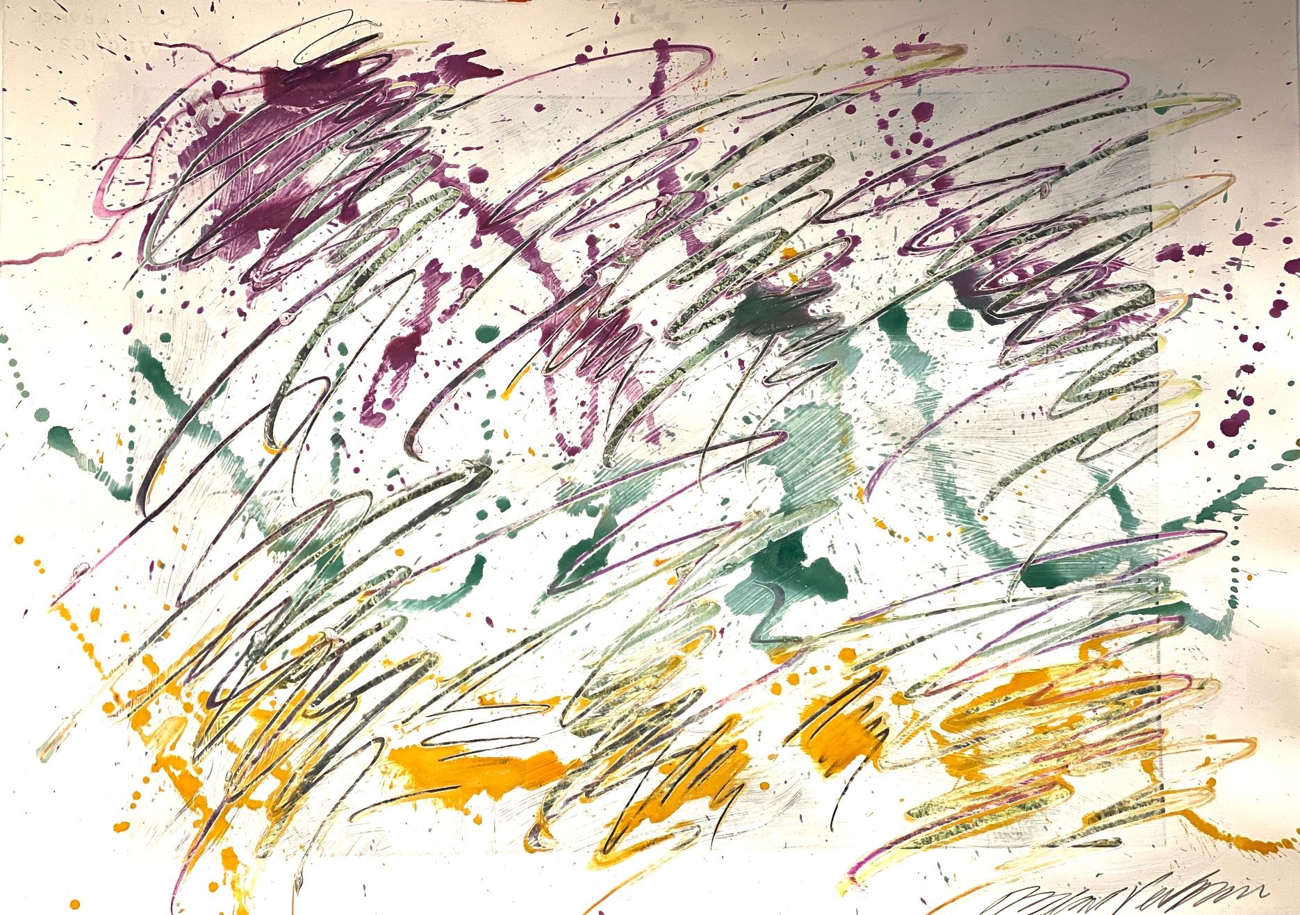 Michael Verlangieri, Abstract Wall Art Drawing/Painting #12112022, Michael Verlangieri, Abstract Wall Art Drawing/Painting #12112022,