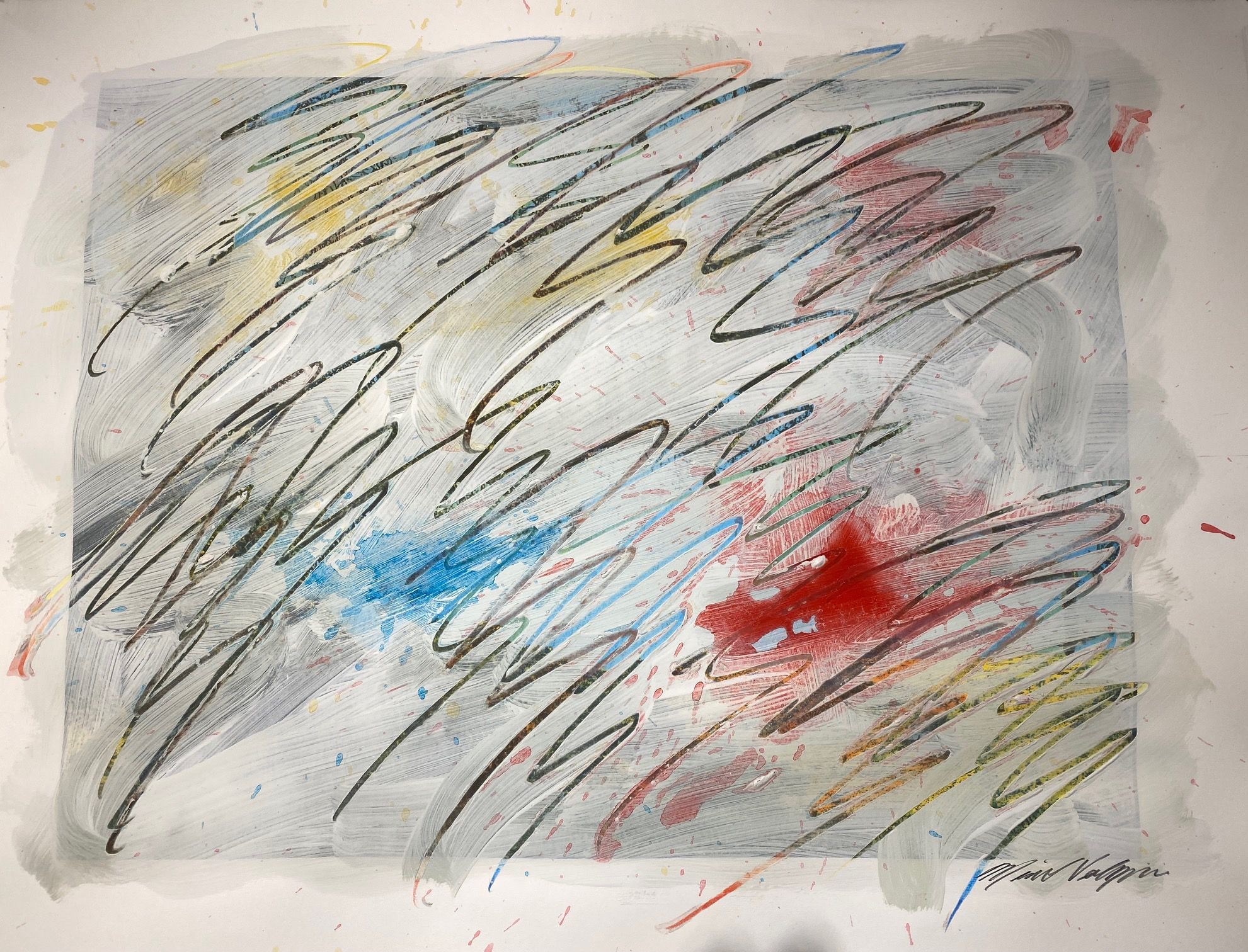 Michael Verlangieri, Abstract Wall Art Drawing/Painting #12052022, Michael Verlangieri, Abstract Wall Art Drawing/Painting #12052022,