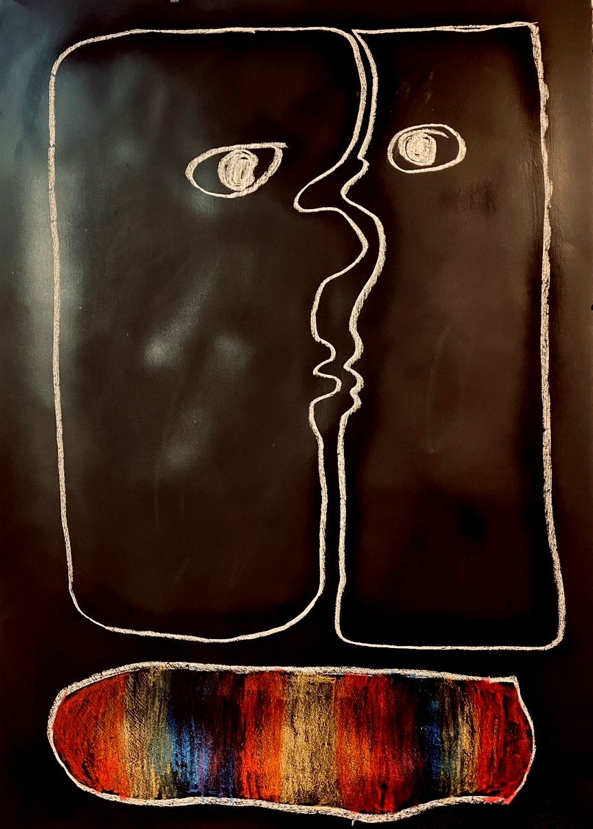 Michael Verlangieri, Abstract Wall Art Drawing/Painting #11212022 Michael Verlangieri, Abstract Wall Art Drawing/Painting #11212022