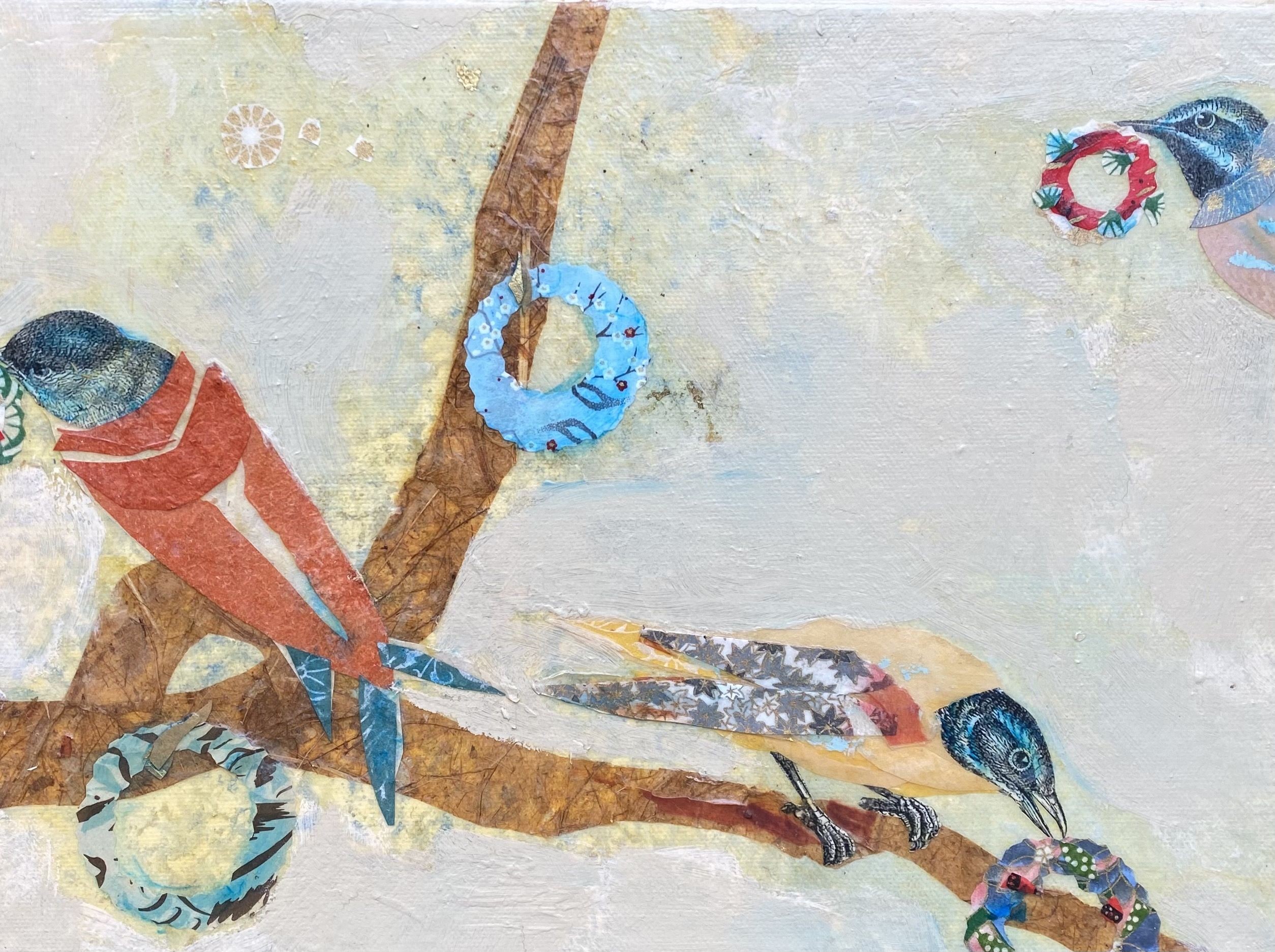 Mickey Bond, Sweet Birds Bearing Wreaths Mickey Bond, Sweet Birds Bearing Wreaths