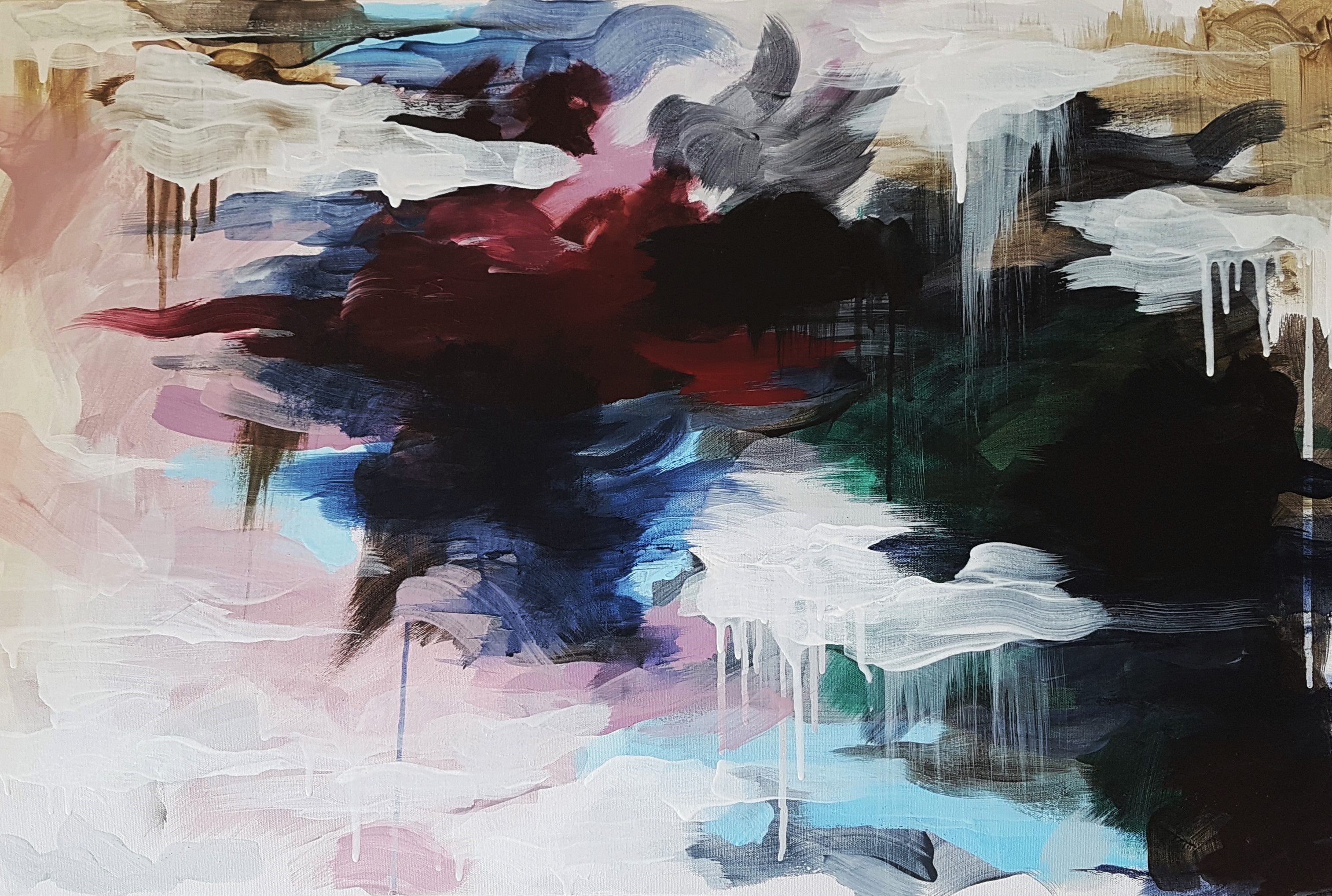 Nadia NL, Dark Clouds Painting Nadia NL, Dark Clouds Painting