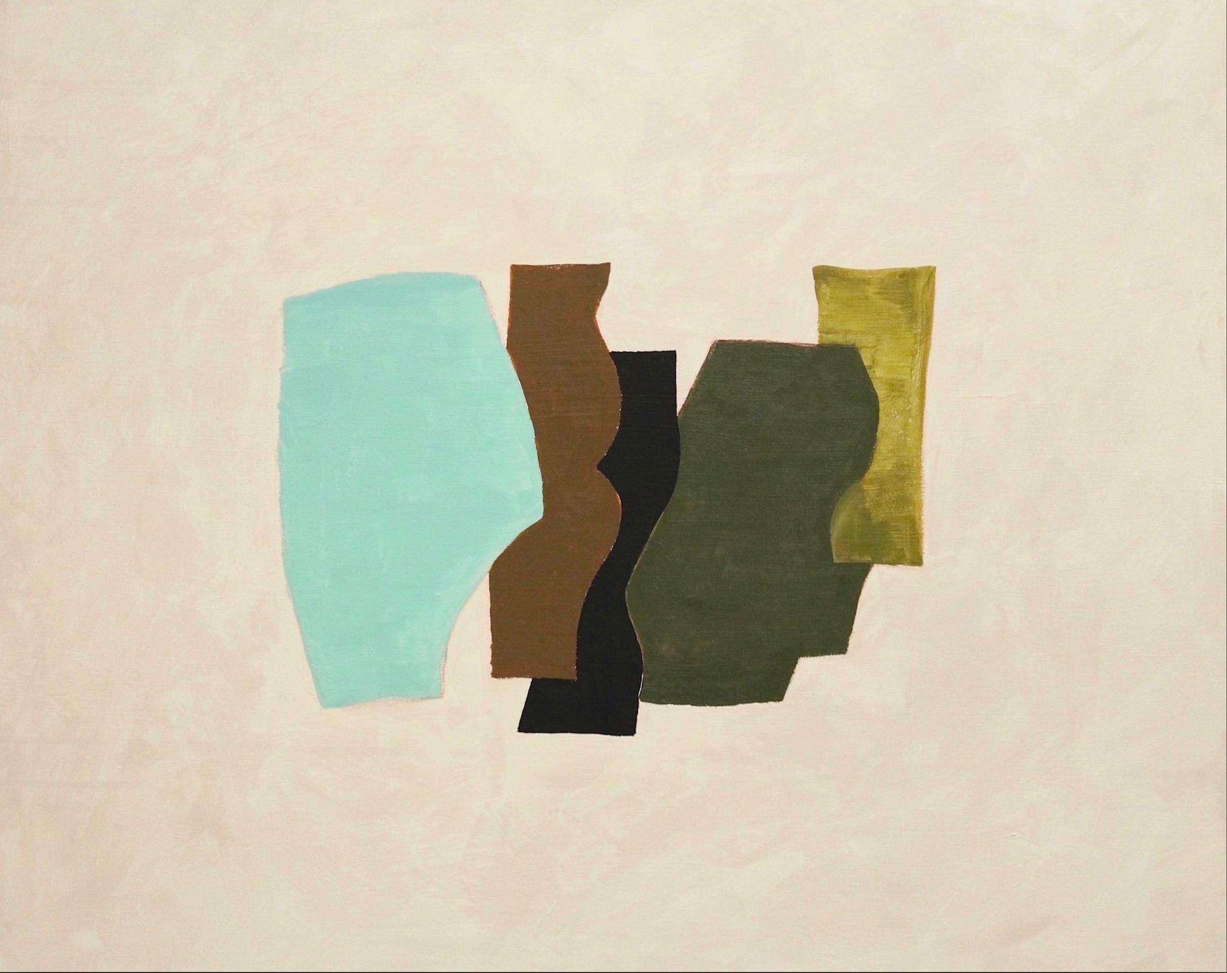 Naoko Paluszak, Turquoise Composition Naoko Paluszak, Turquoise Composition