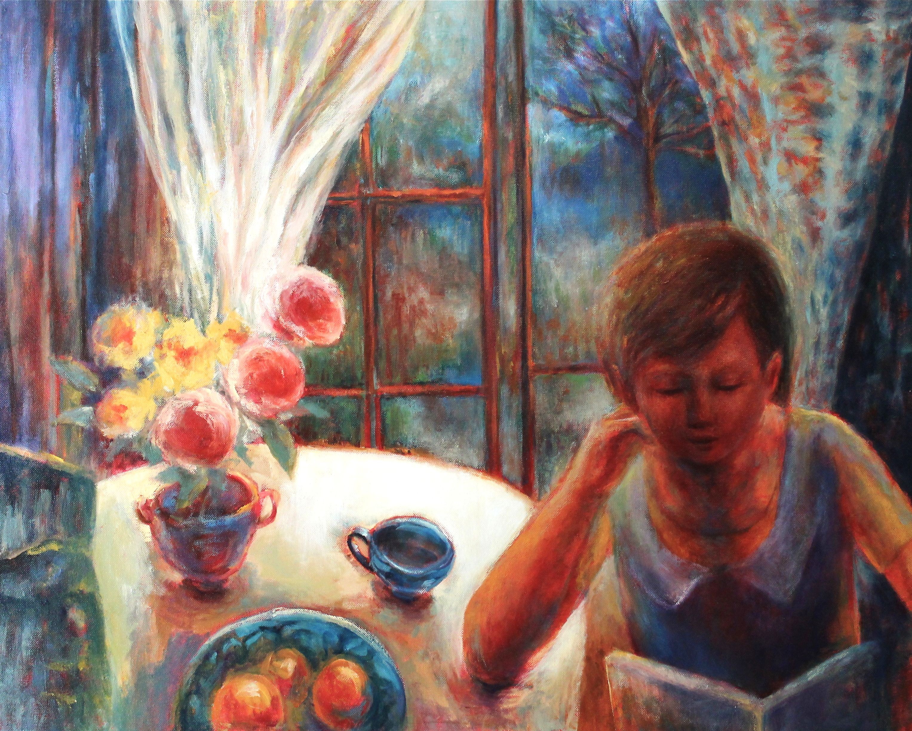 Naoko Paluszak, Girl with a Book Naoko Paluszak, Girl with a Book