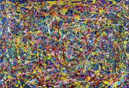 Painting, Divided Miracles, Nestor Toro